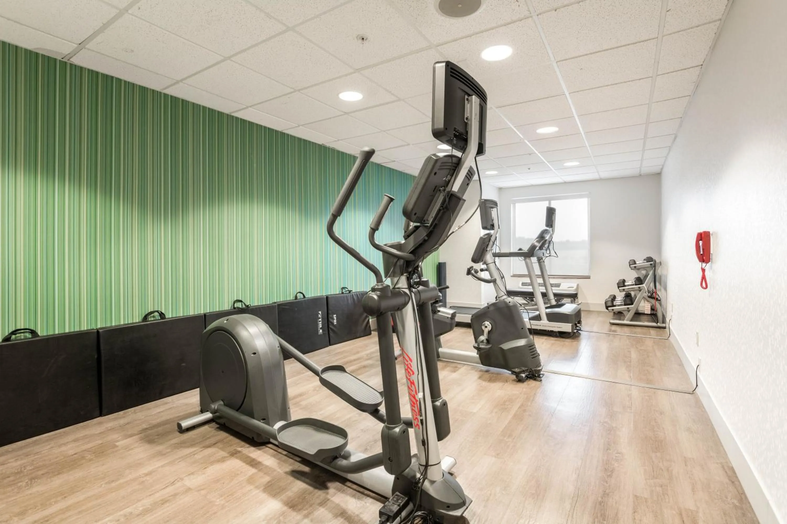 Fitness centre/facilities in Holiday Inn Express Hotel & Suites Jasper, an IHG Hotel