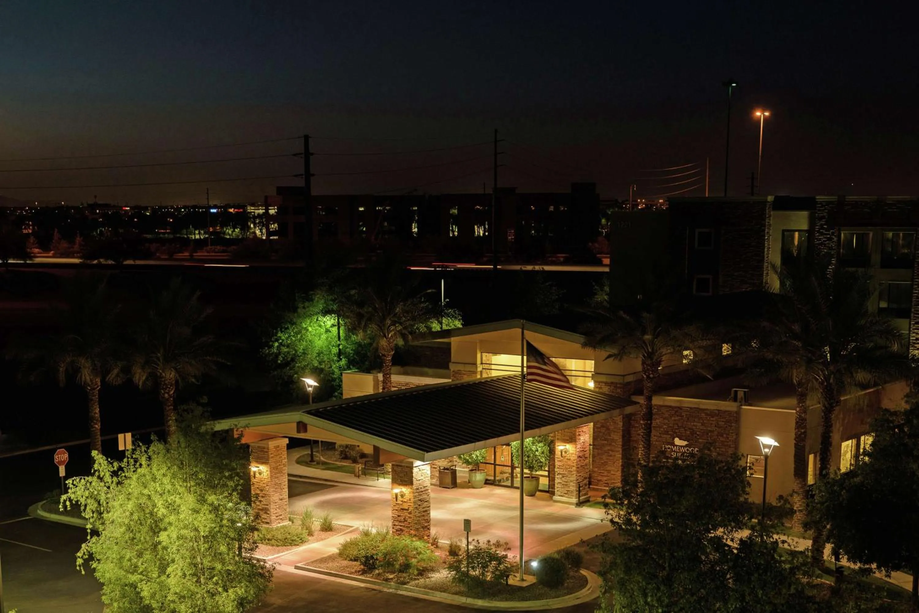 Property building in Homewood Suites by Hilton Phoenix Chandler Fashion Center