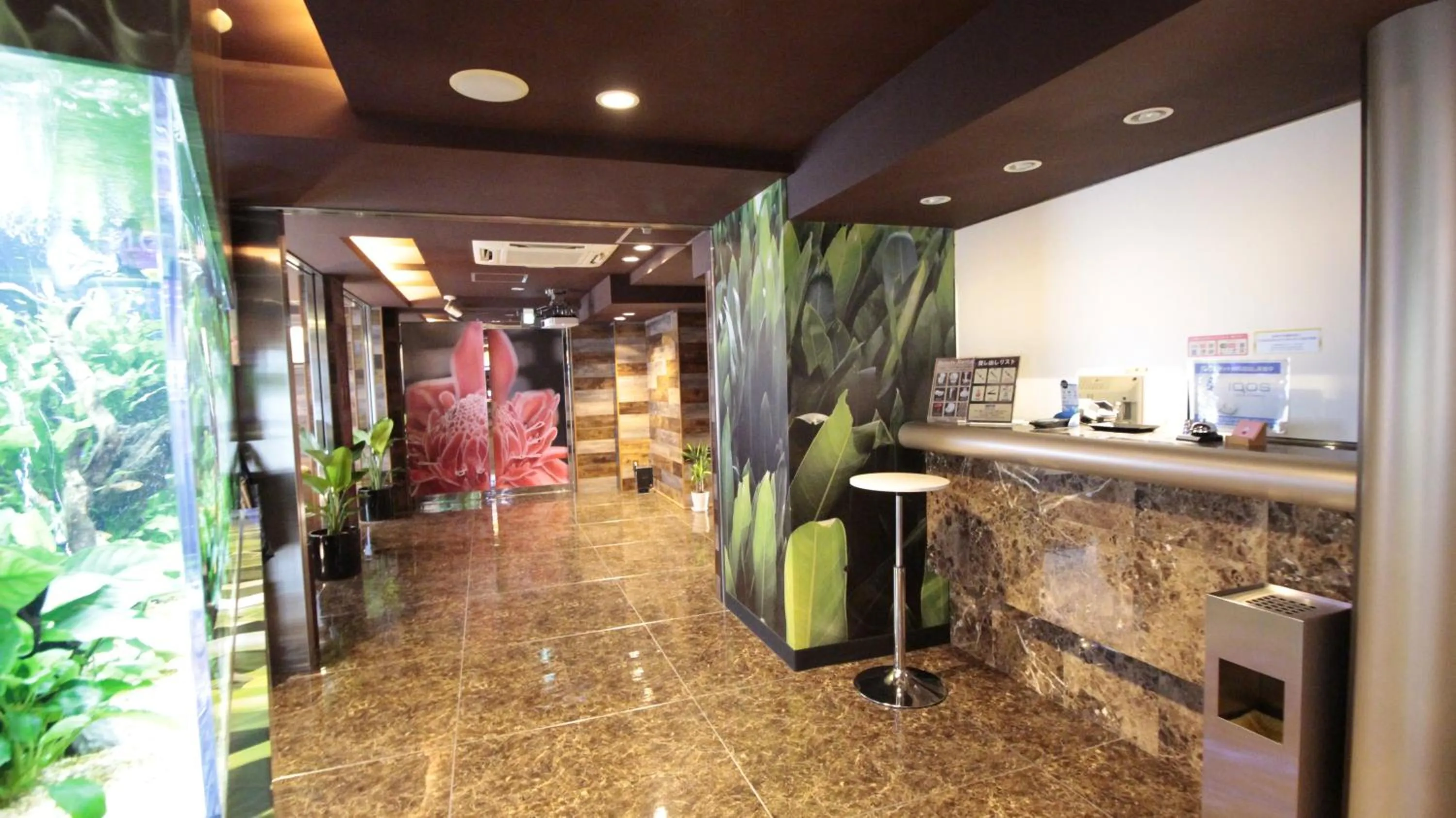 Lobby or reception in HOTEL ATLAS Shinkabukicho (Adult Only)