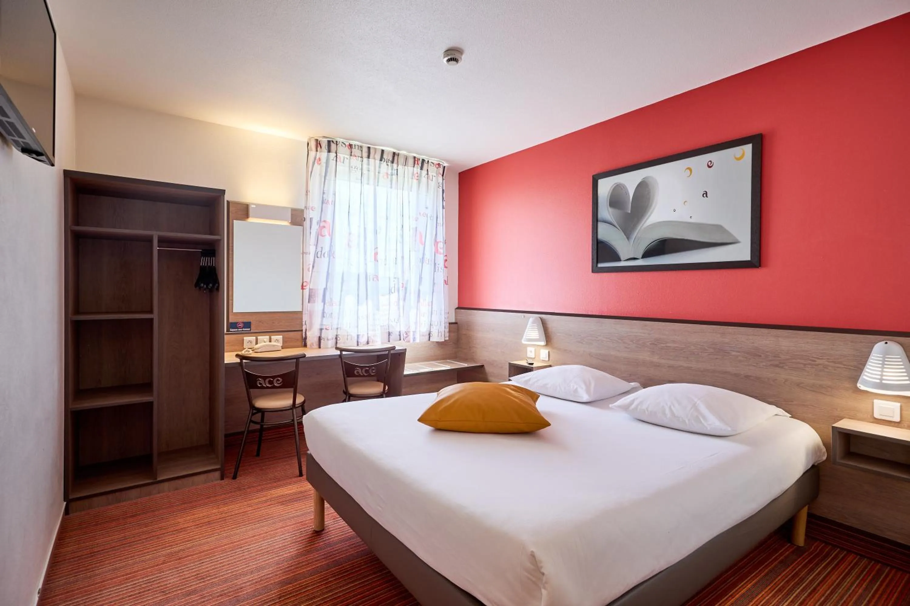 Bed in Ace Hôtel Caen Nord Mémorial