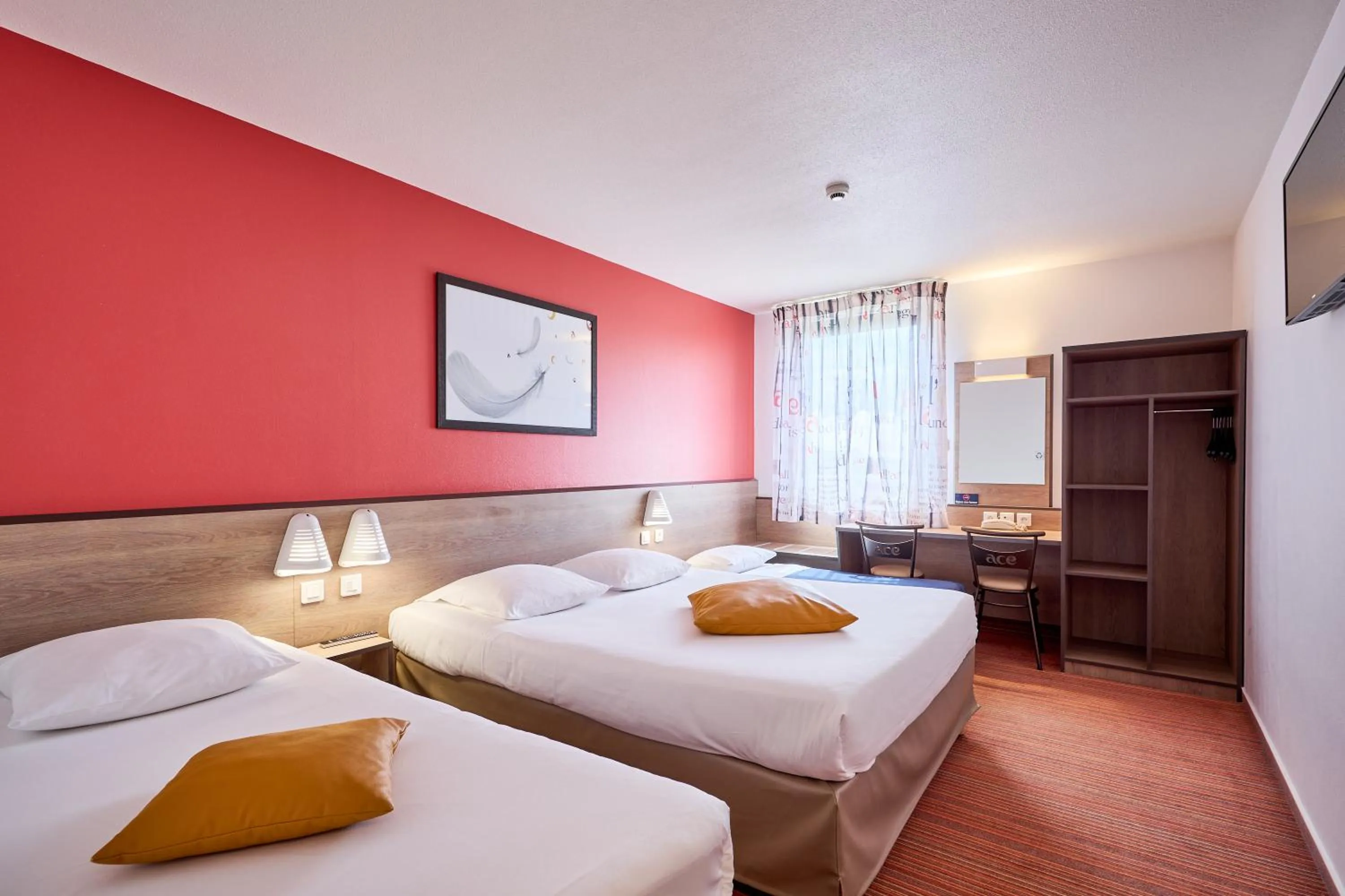 Bed in Ace Hôtel Caen Nord Mémorial