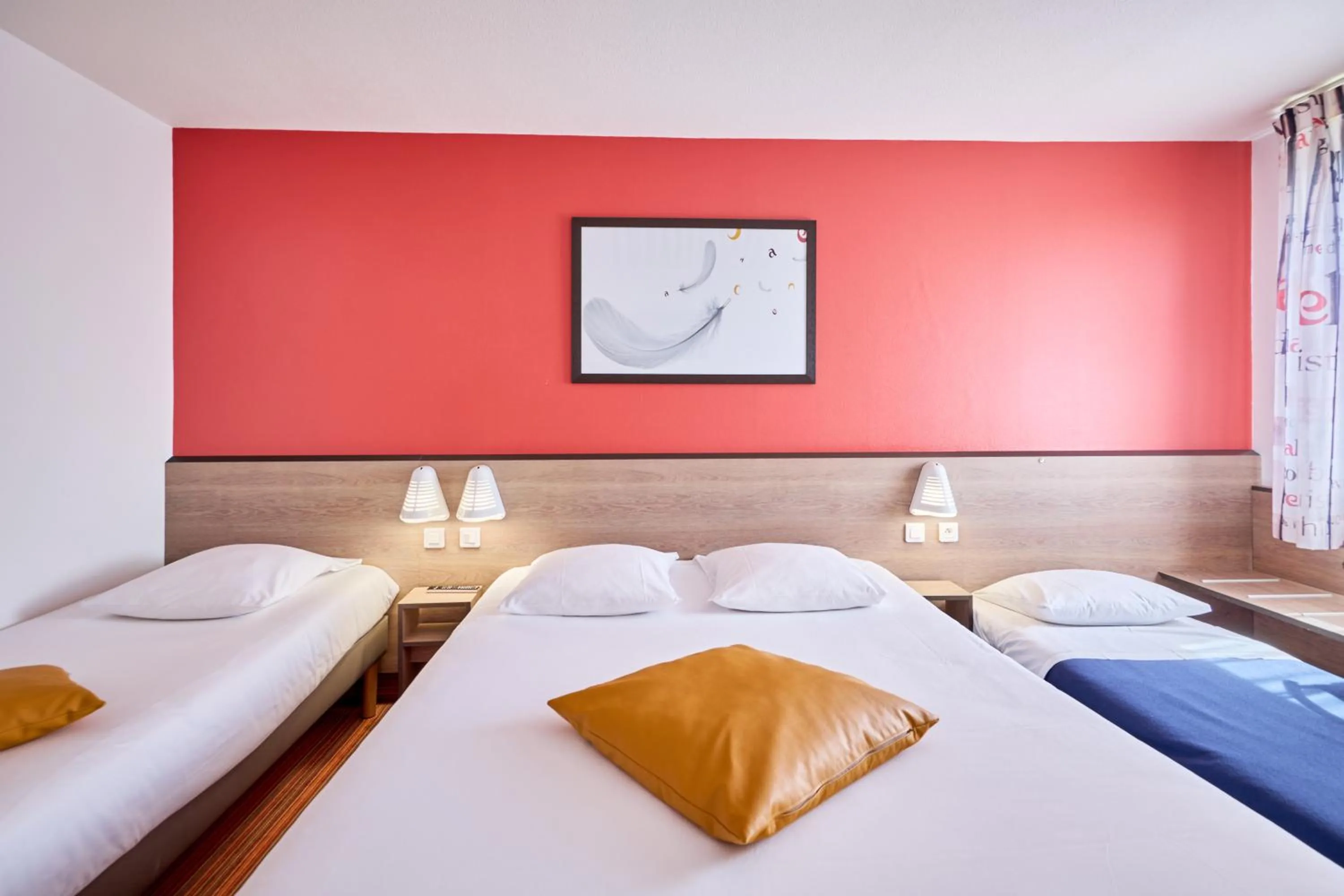 Bed in Ace Hôtel Caen Nord Mémorial