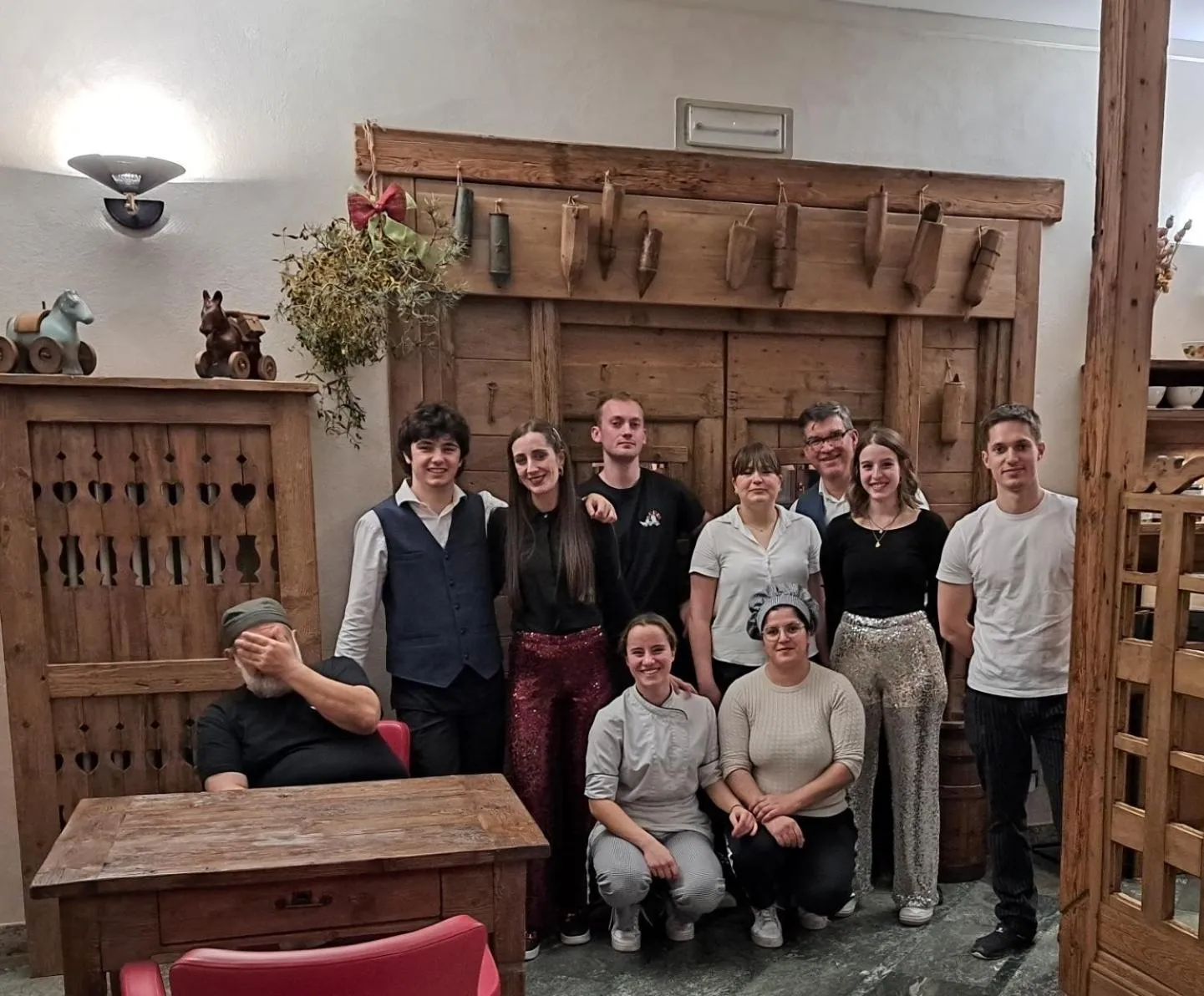 Staff in Hotel & Restaurant Le Charaban