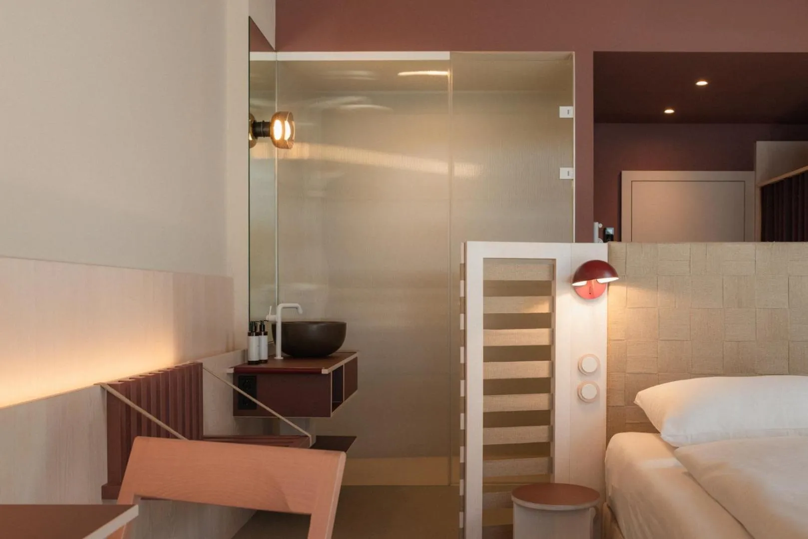 Bathroom, Bed in Haus Zirngast