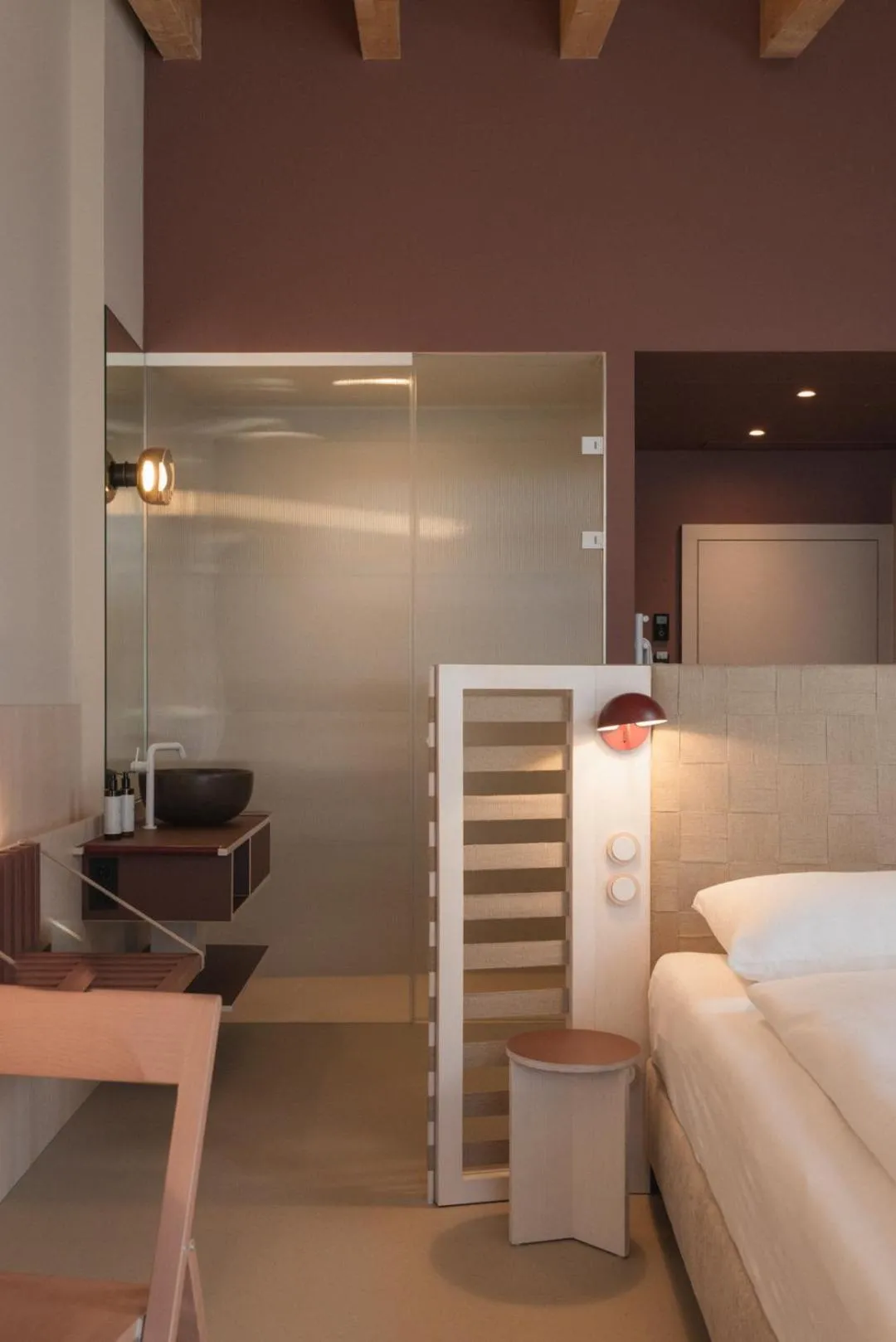 Bathroom, Bed in Haus Zirngast