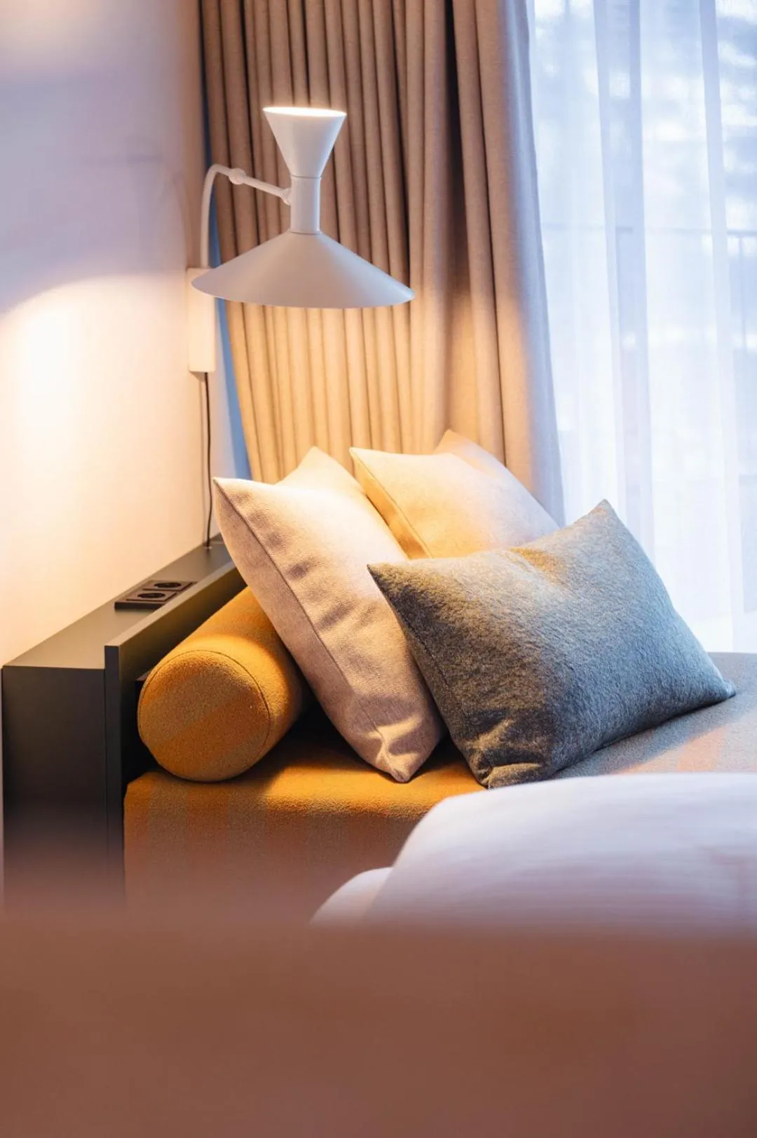 Decorative detail, Bed in Haus Zirngast