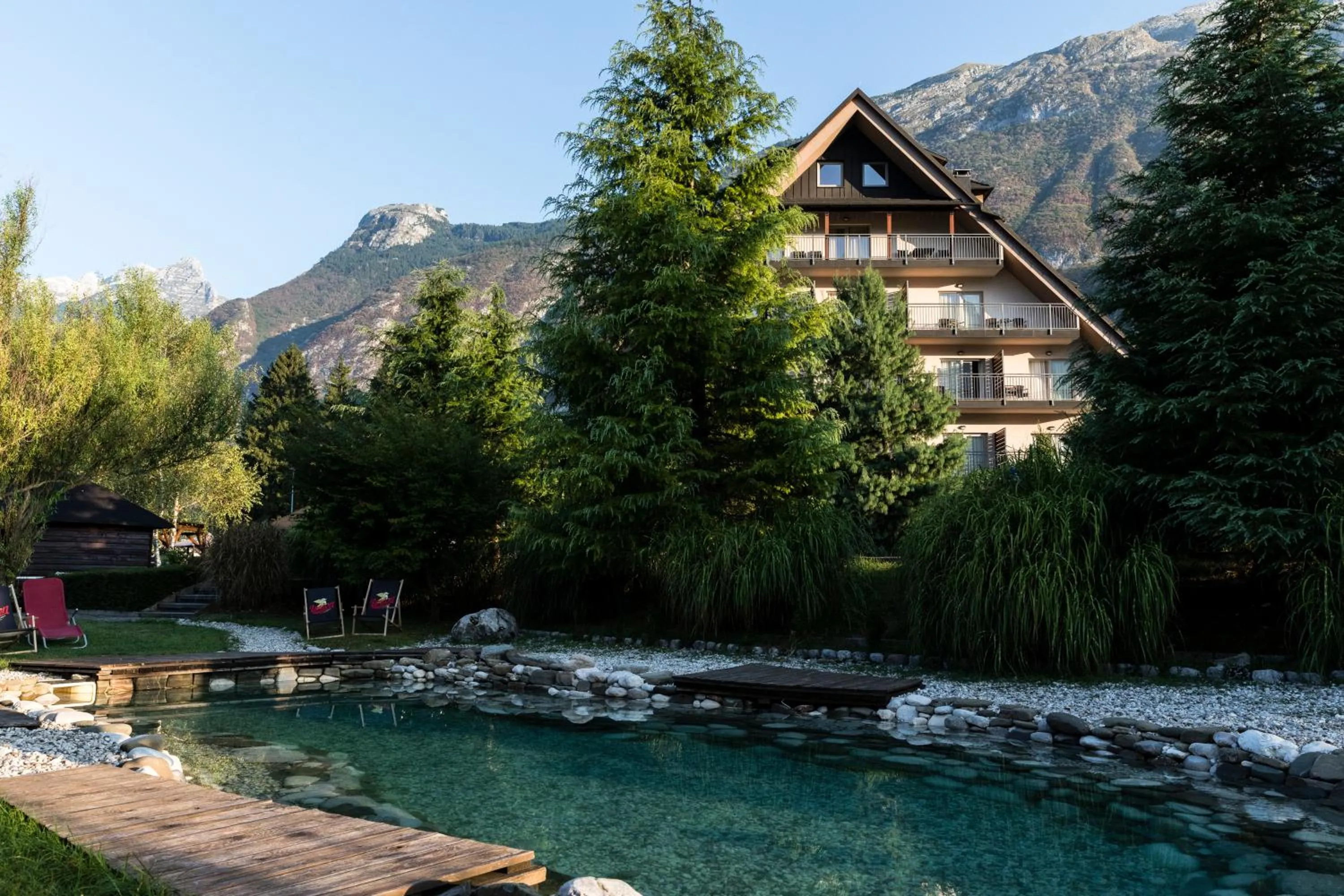 Property building in Hotel Mangart