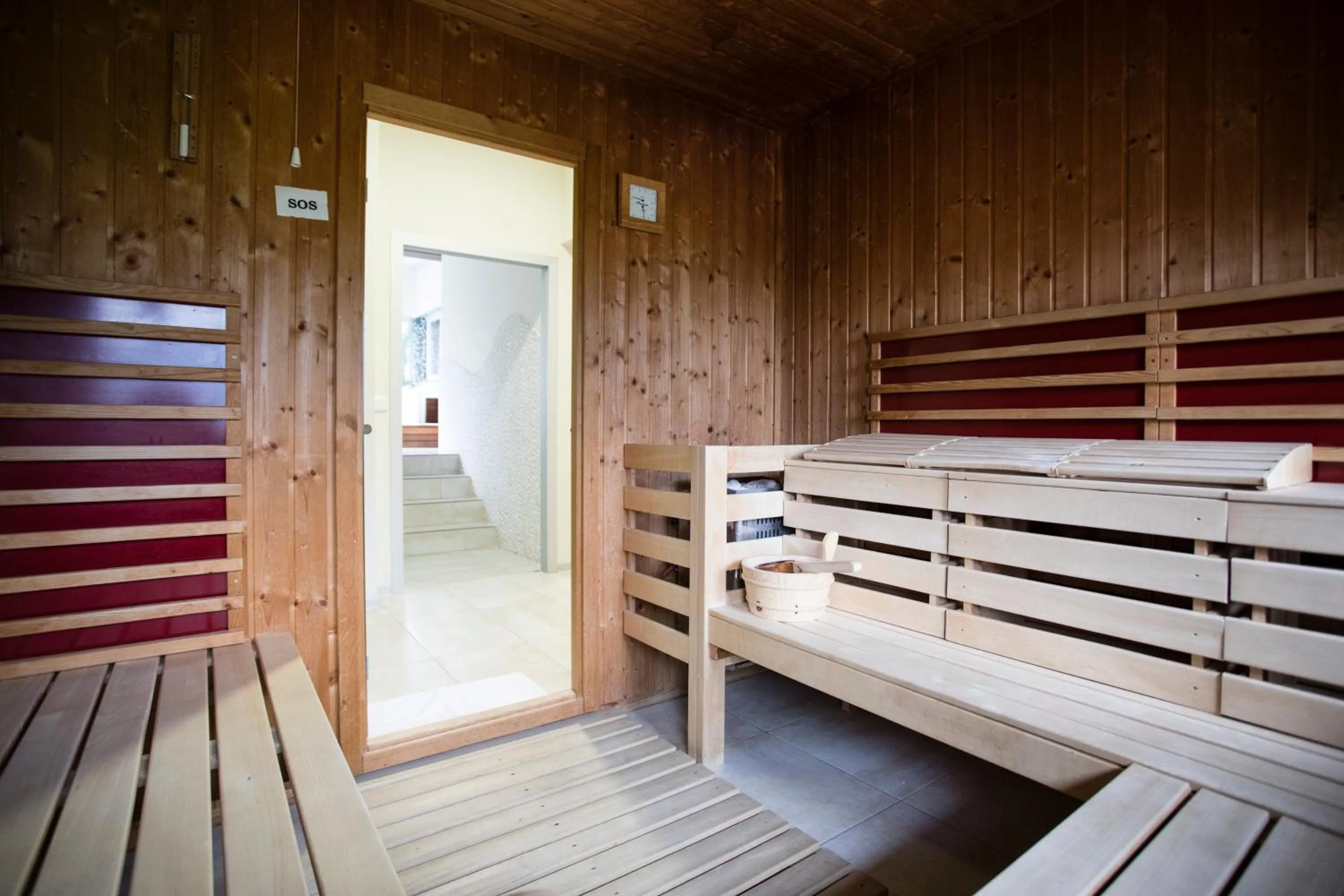 Sauna in Hotel Mangart