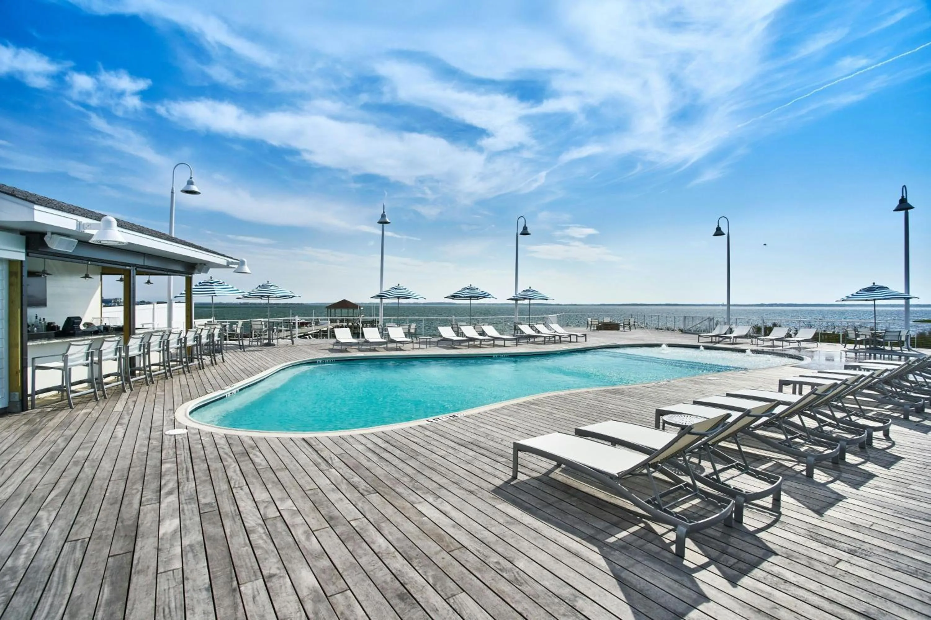 Swimming pool in Residence Inn by Marriott Ocean City