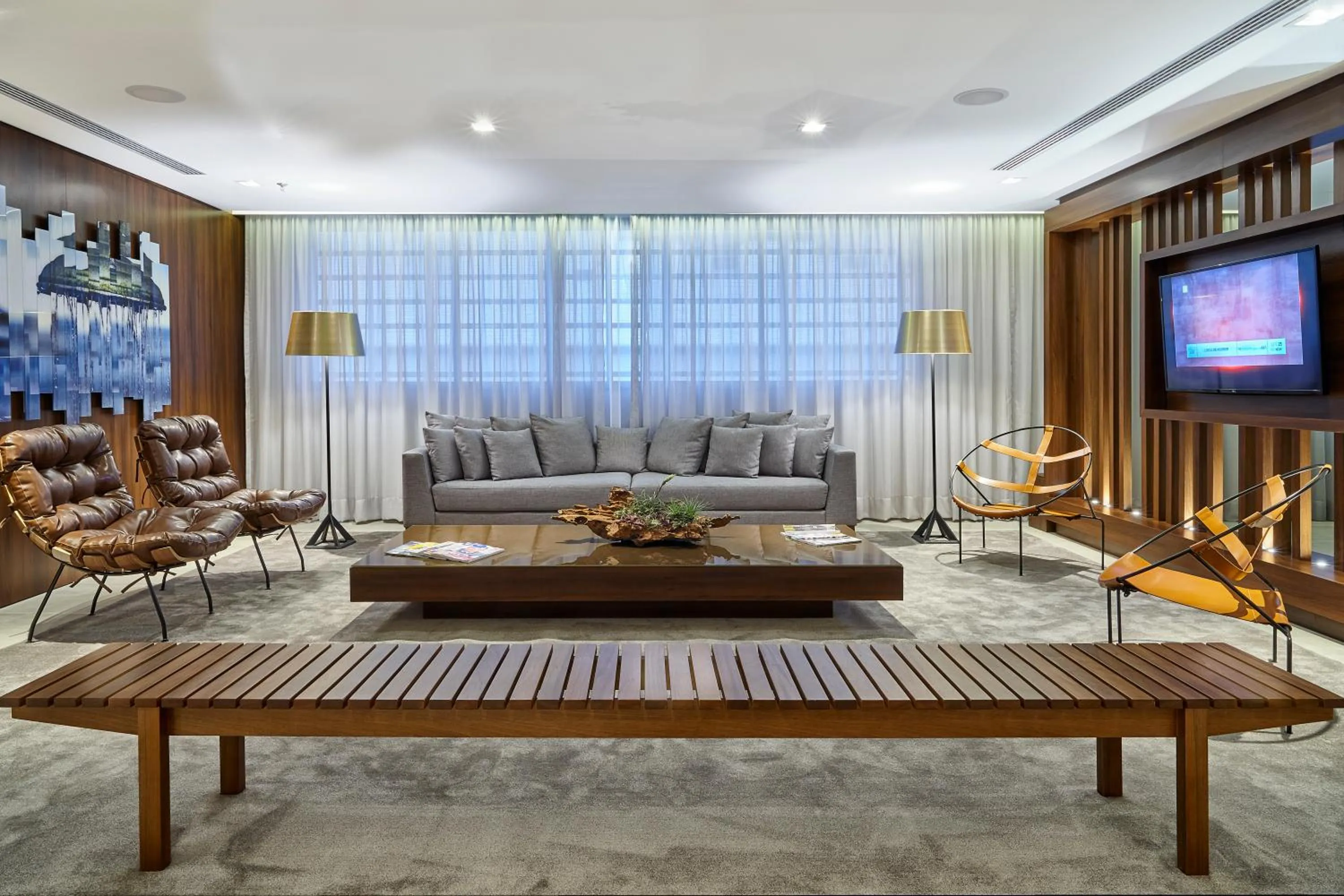 Living room in Intercity Rio de Janeiro Porto Maravilha