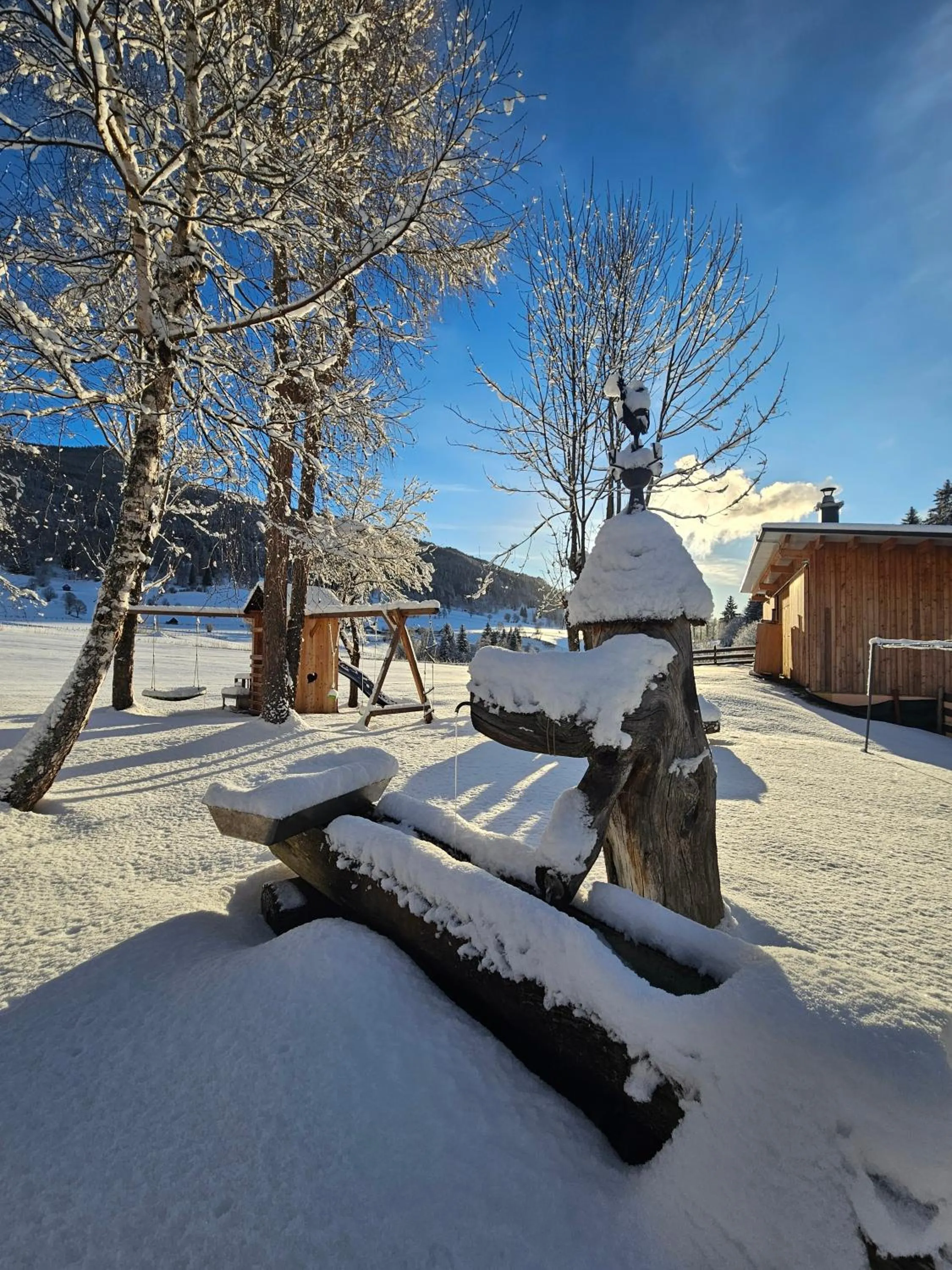 Children play ground in Landhotel Lacknerhof