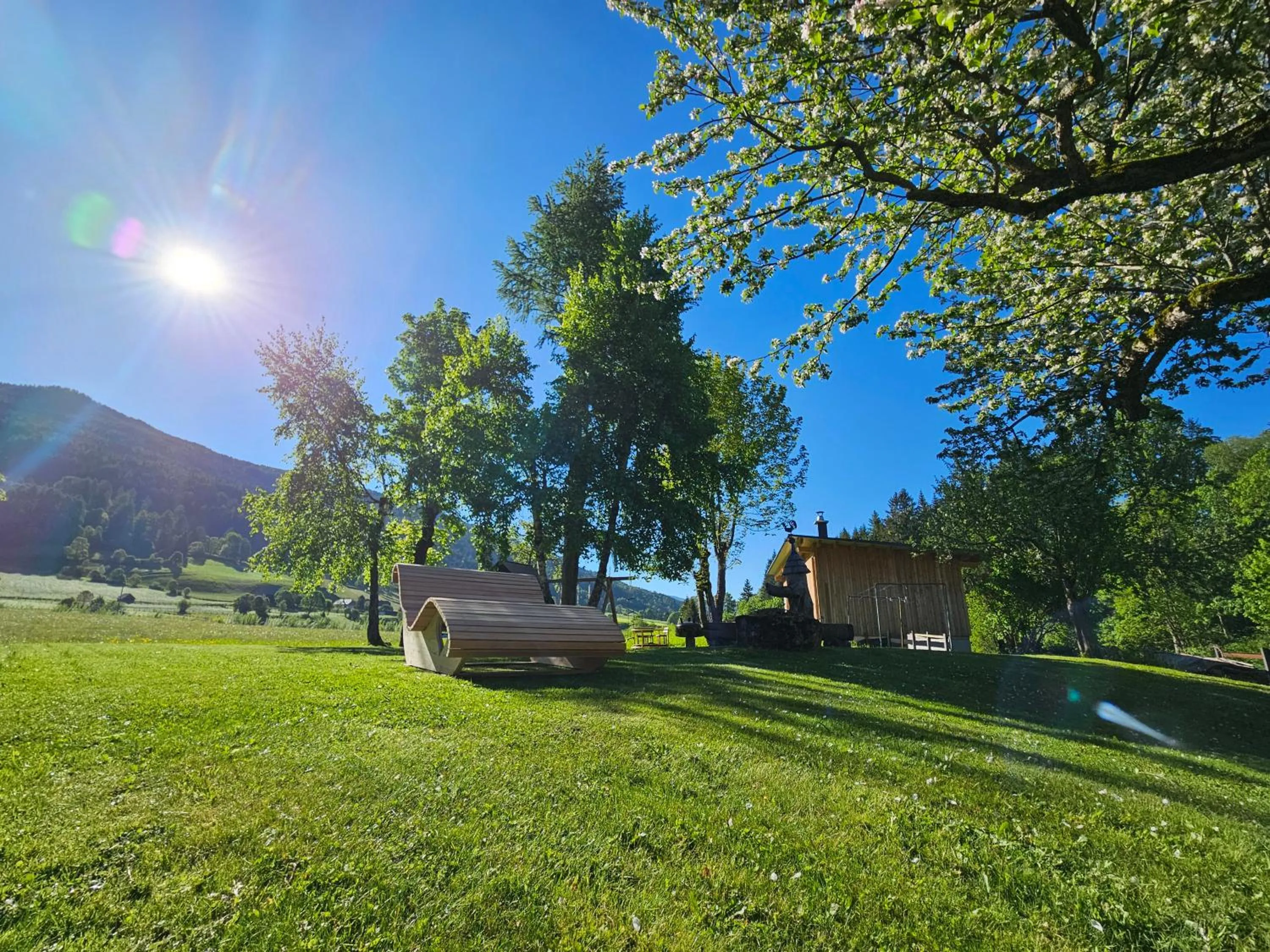 Garden in Landhotel Lacknerhof