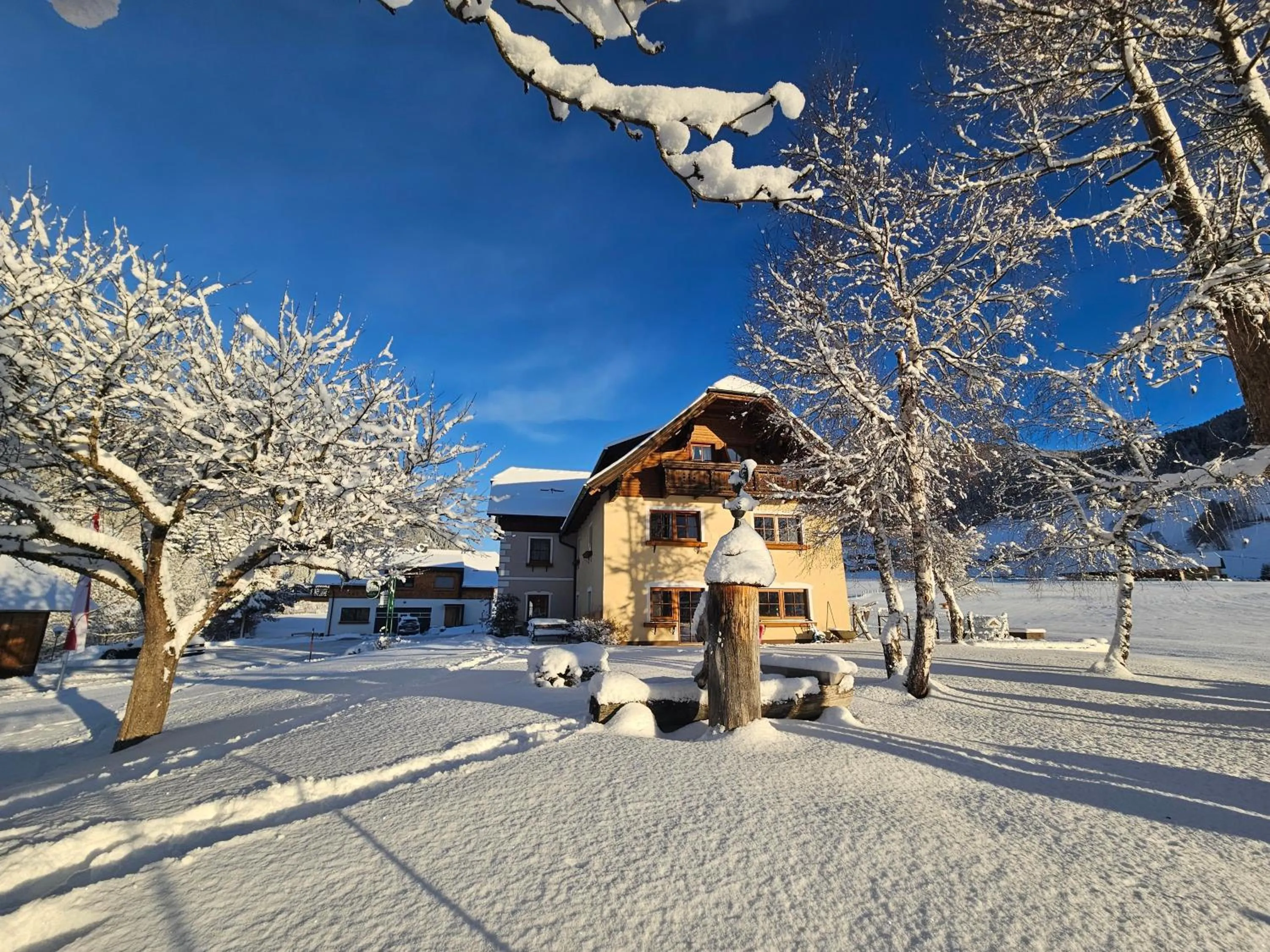 Garden in Landhotel Lacknerhof
