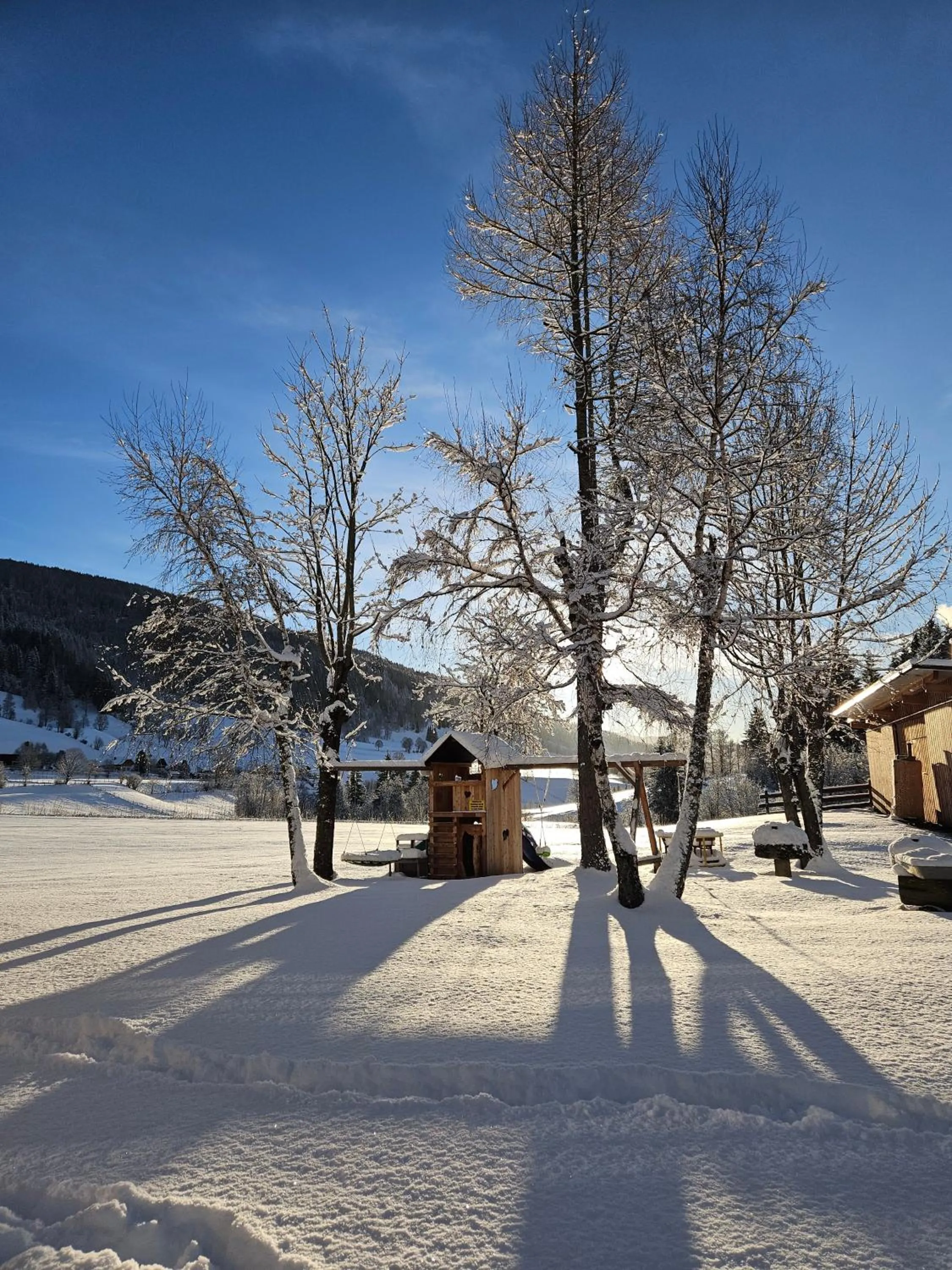 Children play ground in Landhotel Lacknerhof