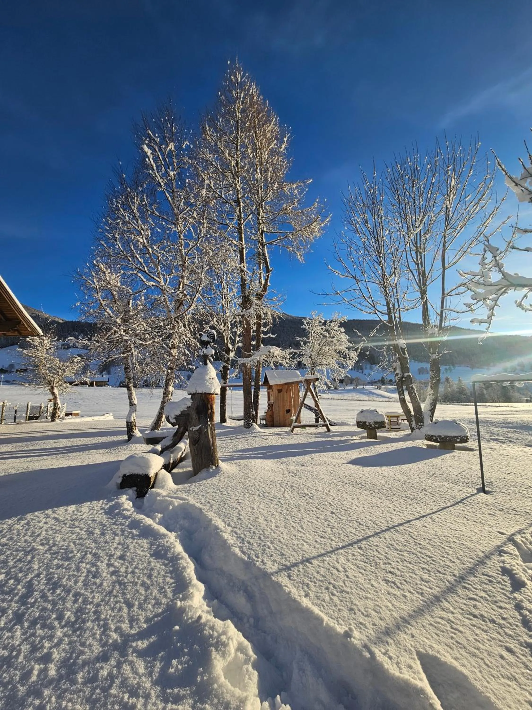 Children play ground in Landhotel Lacknerhof