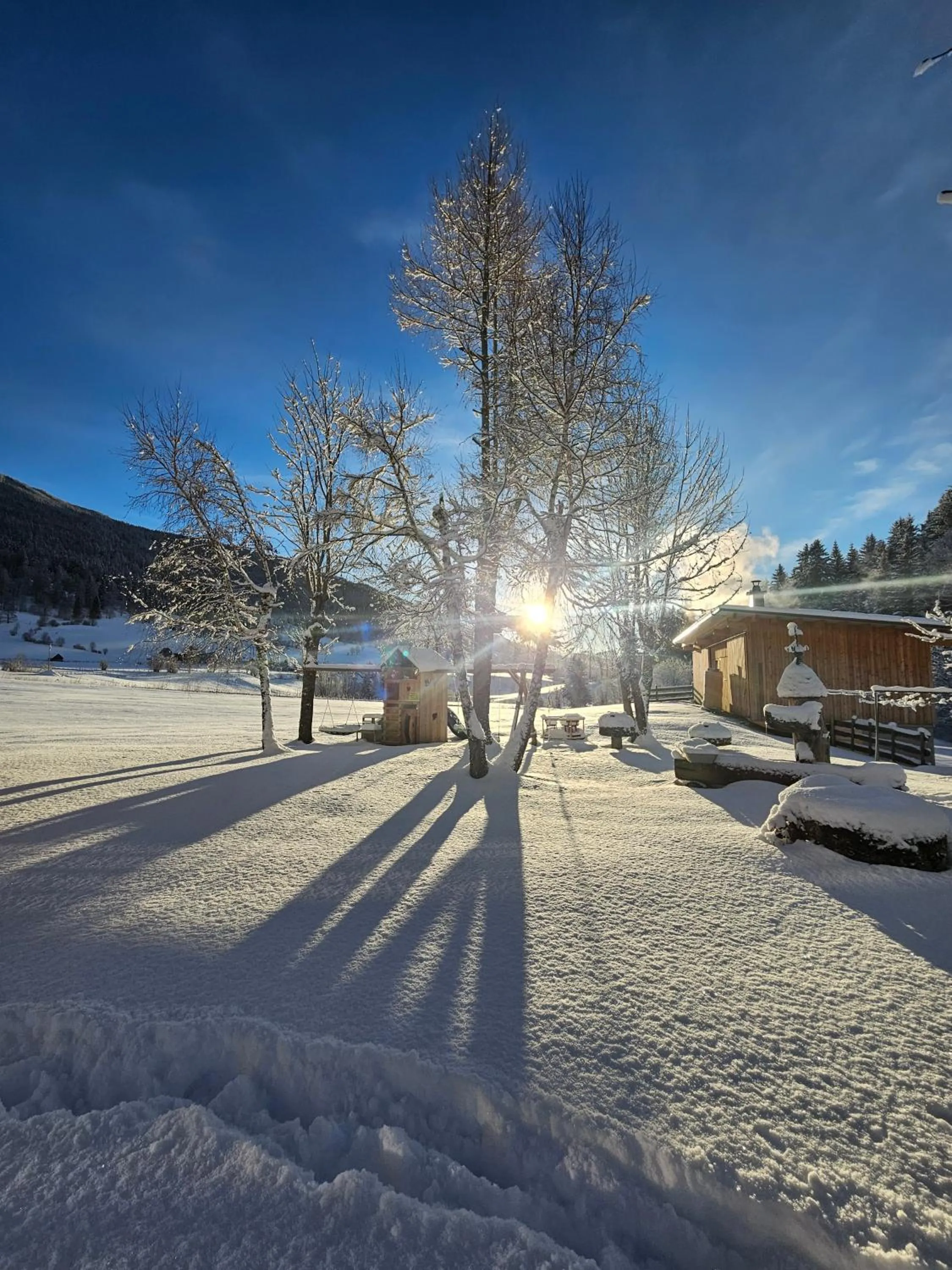 Children play ground in Landhotel Lacknerhof