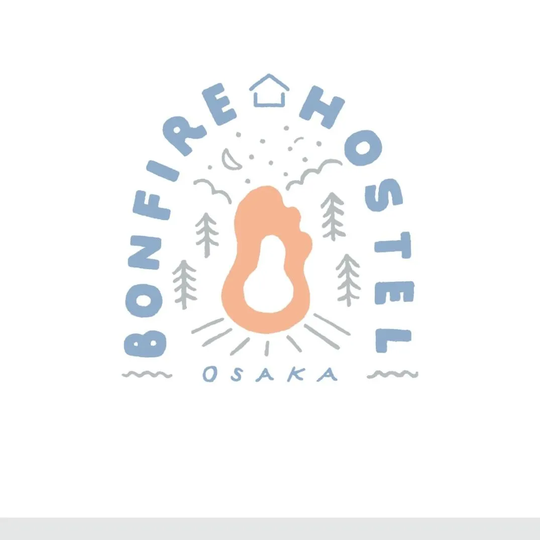 Property logo or sign in Bonfire Hostel Osaka