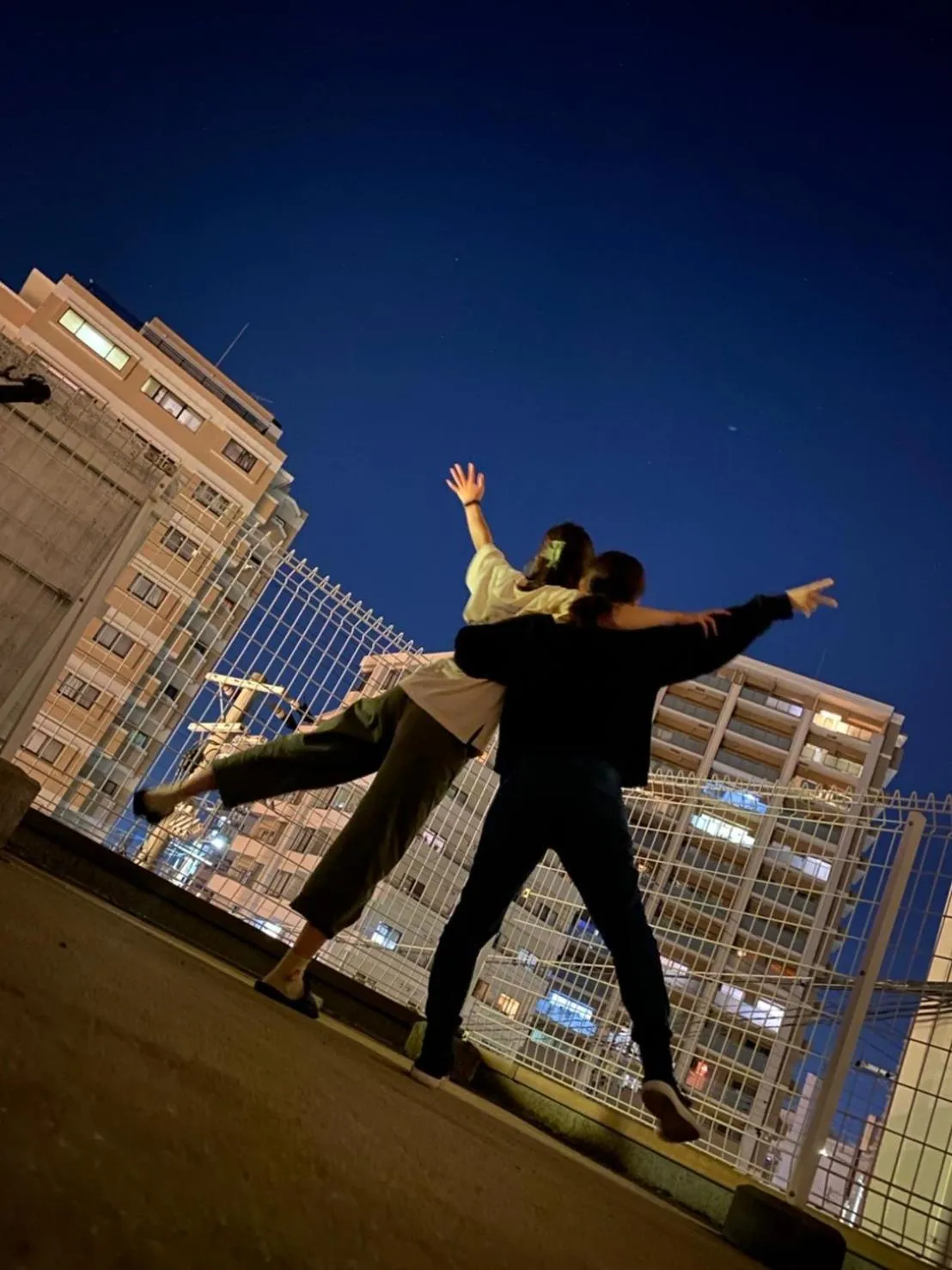 Night in Bonfire Hostel Osaka