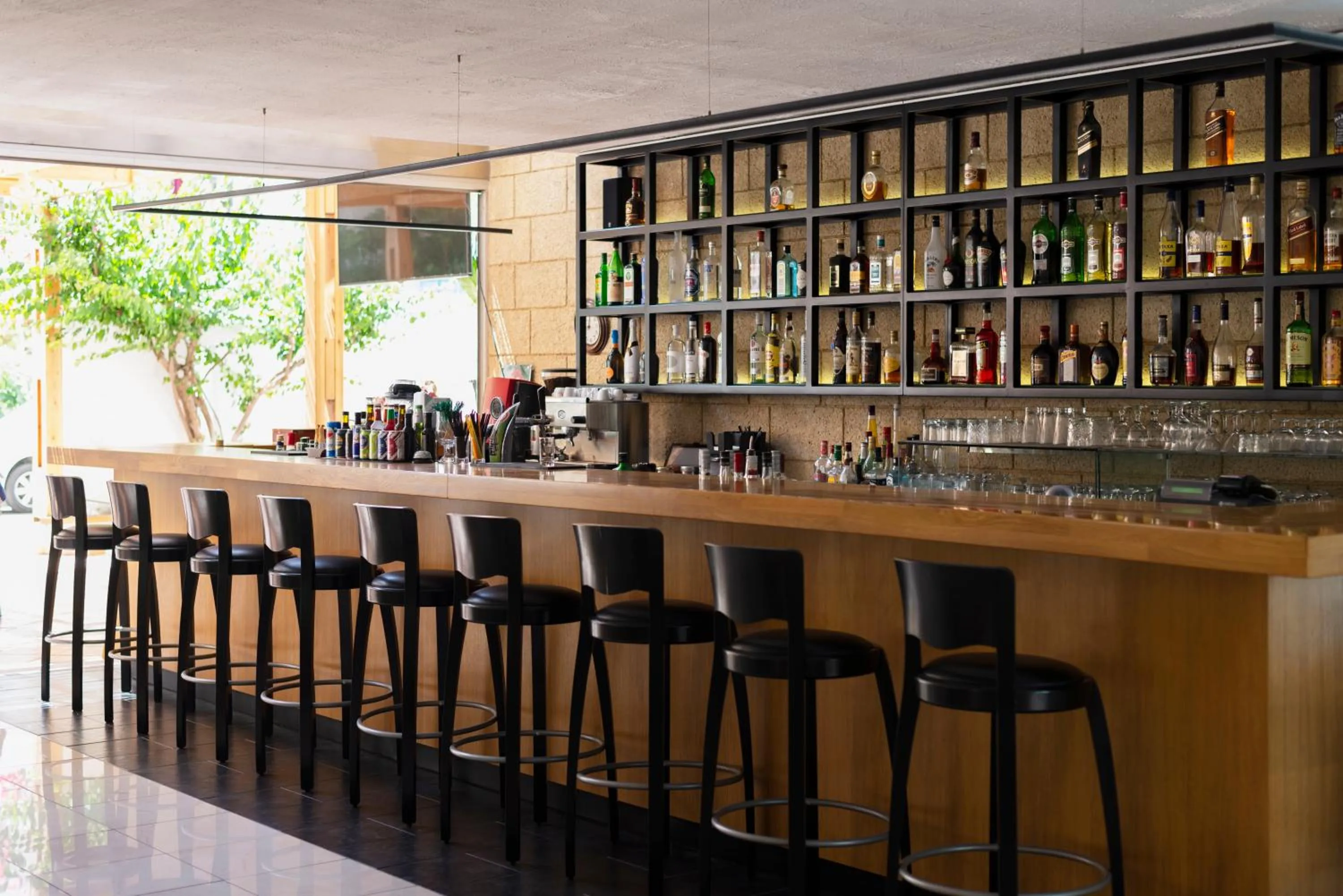 Lounge or bar in Athena Hotel