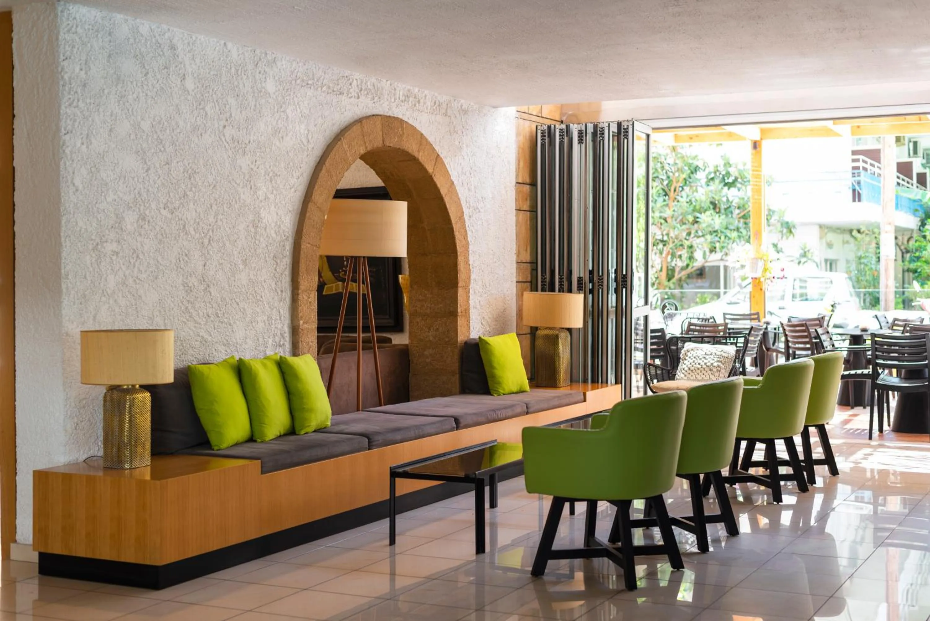 Lounge or bar in Athena Hotel