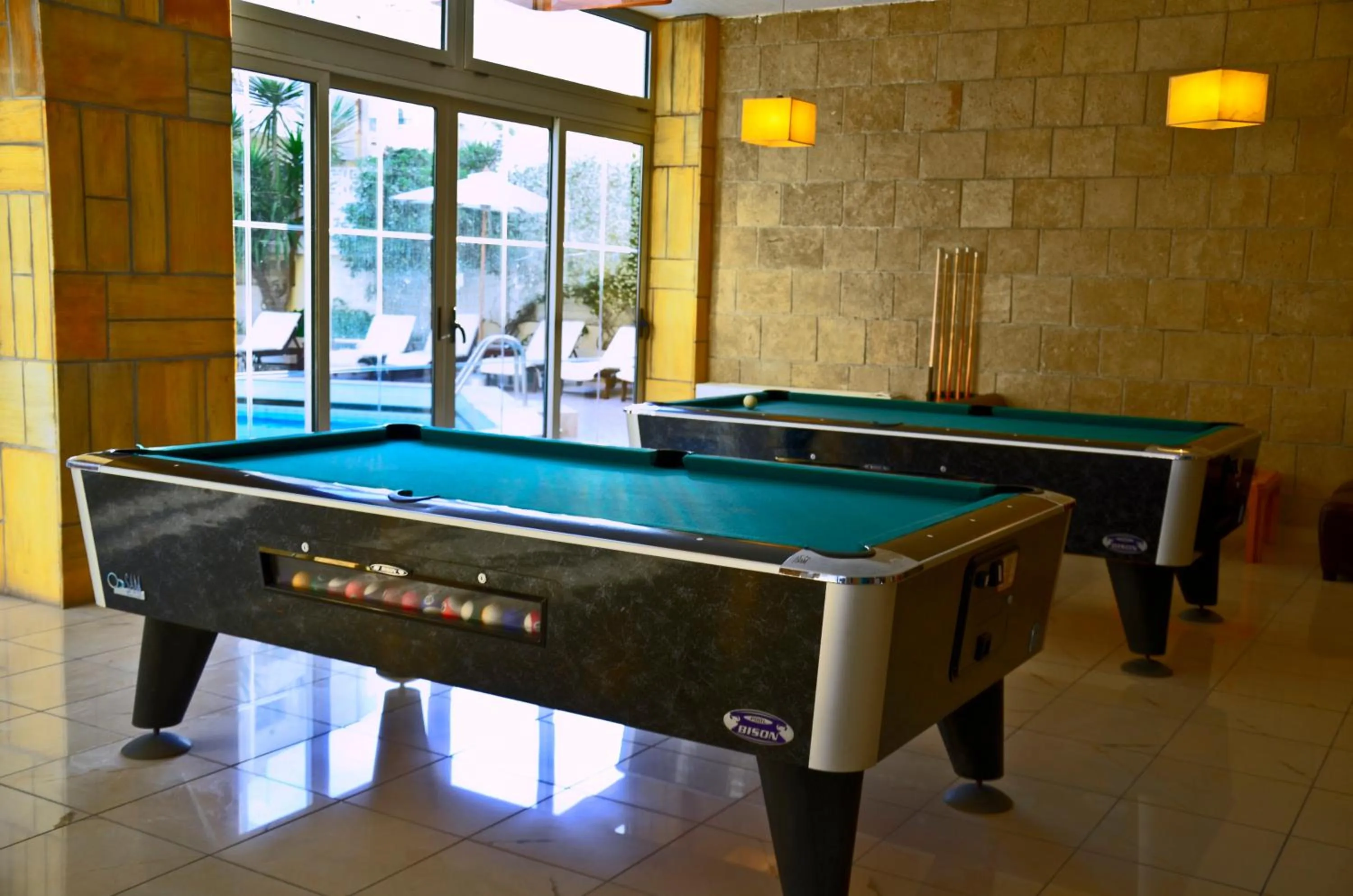 Billiard in Athena Hotel