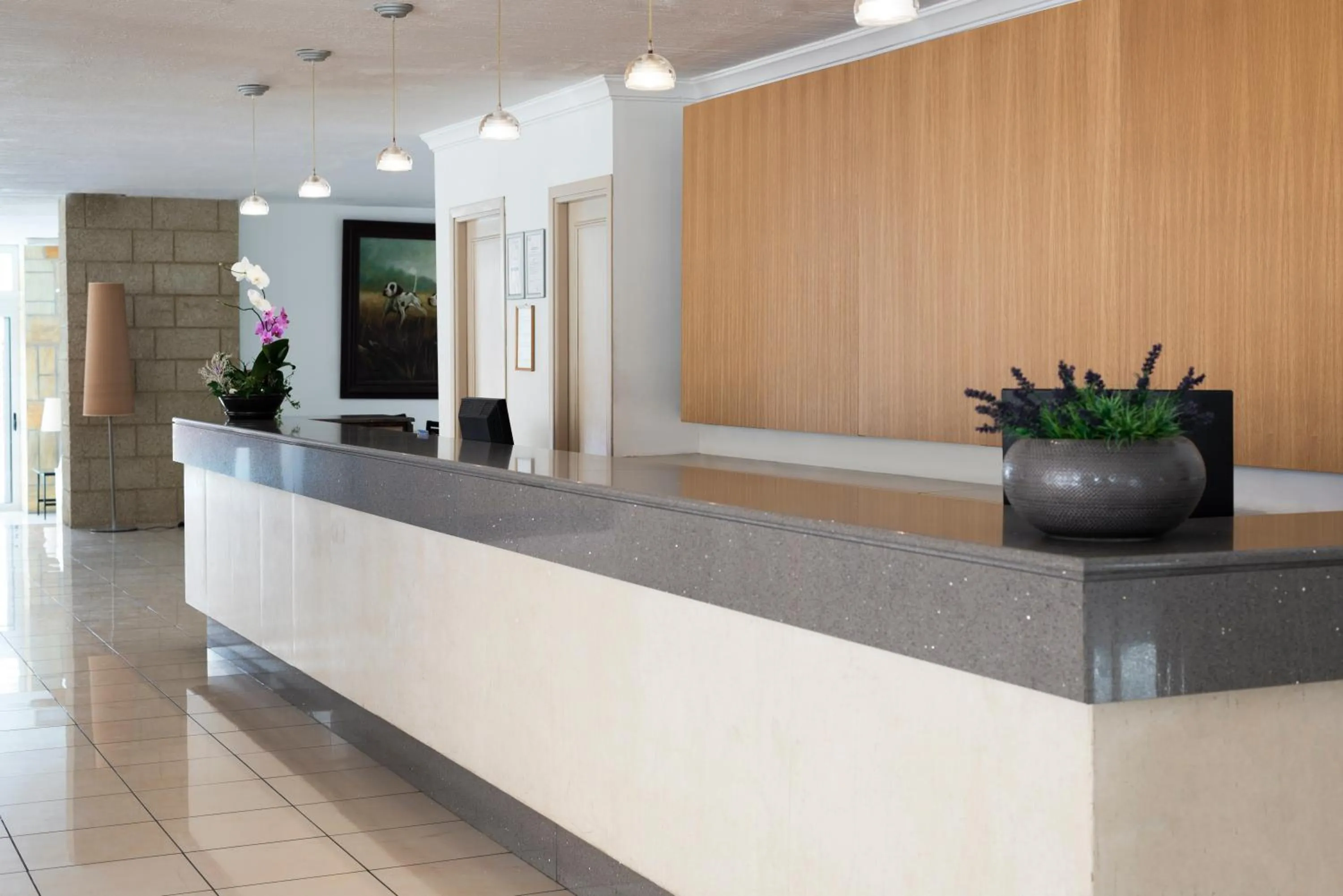 Lobby or reception in Athena Hotel