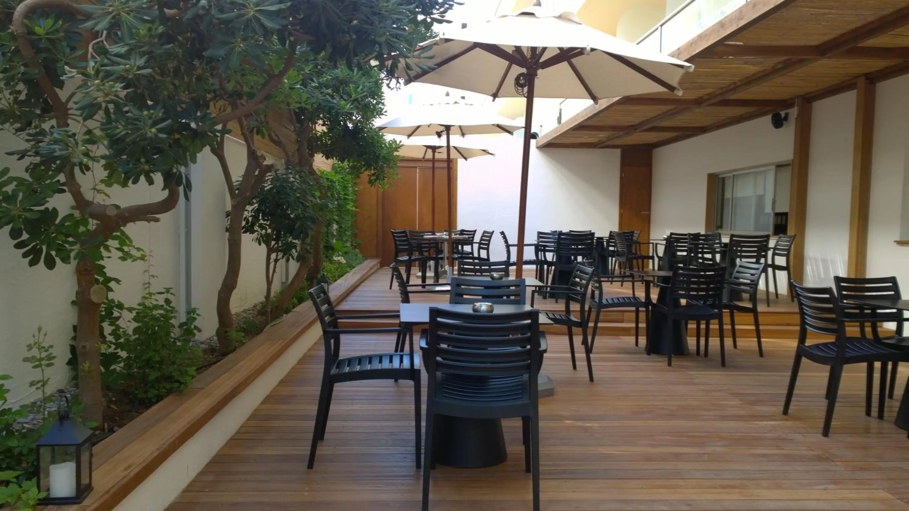Patio in Athena Hotel