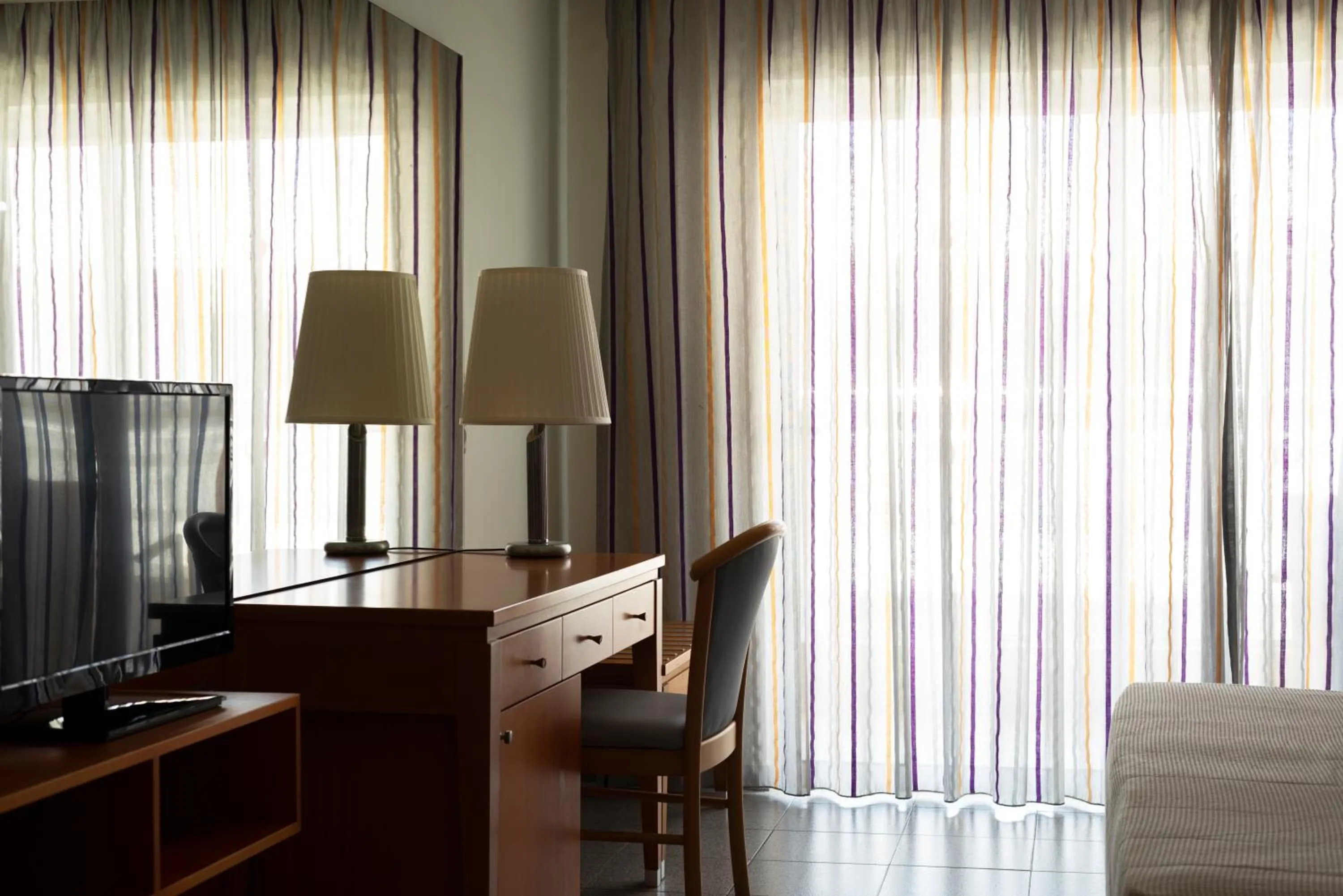 Decorative detail, Bed in Athena Hotel