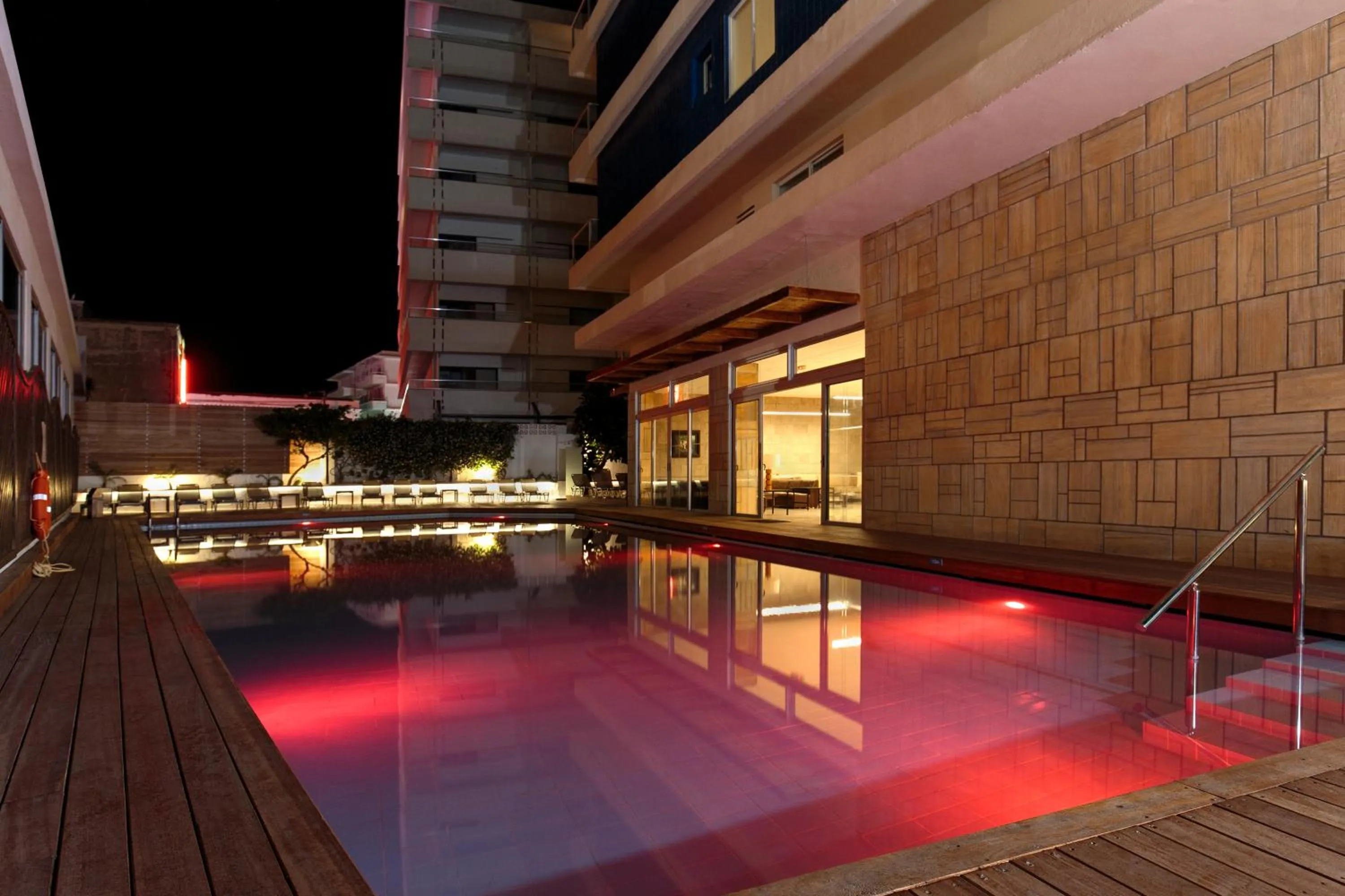 Patio in Athena Hotel