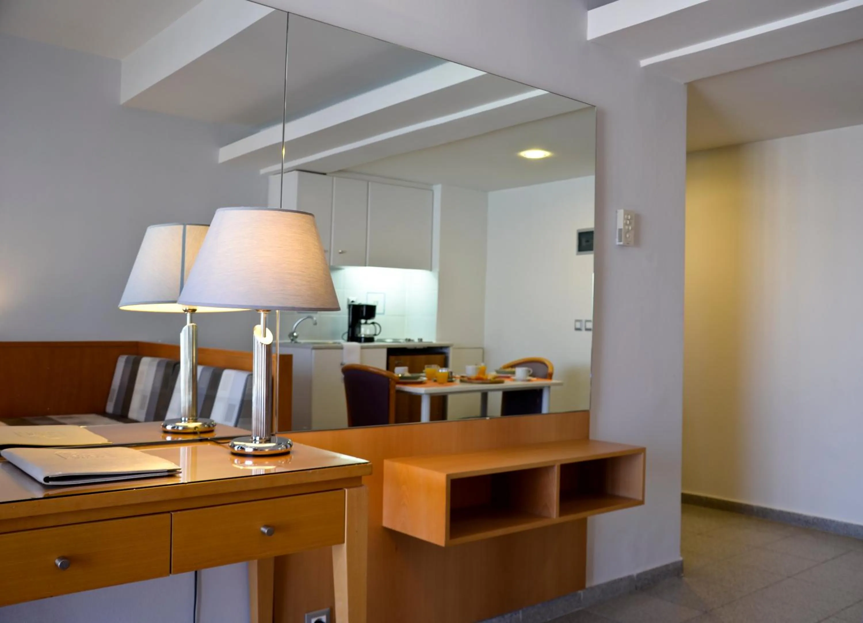 Living room in Athena Hotel