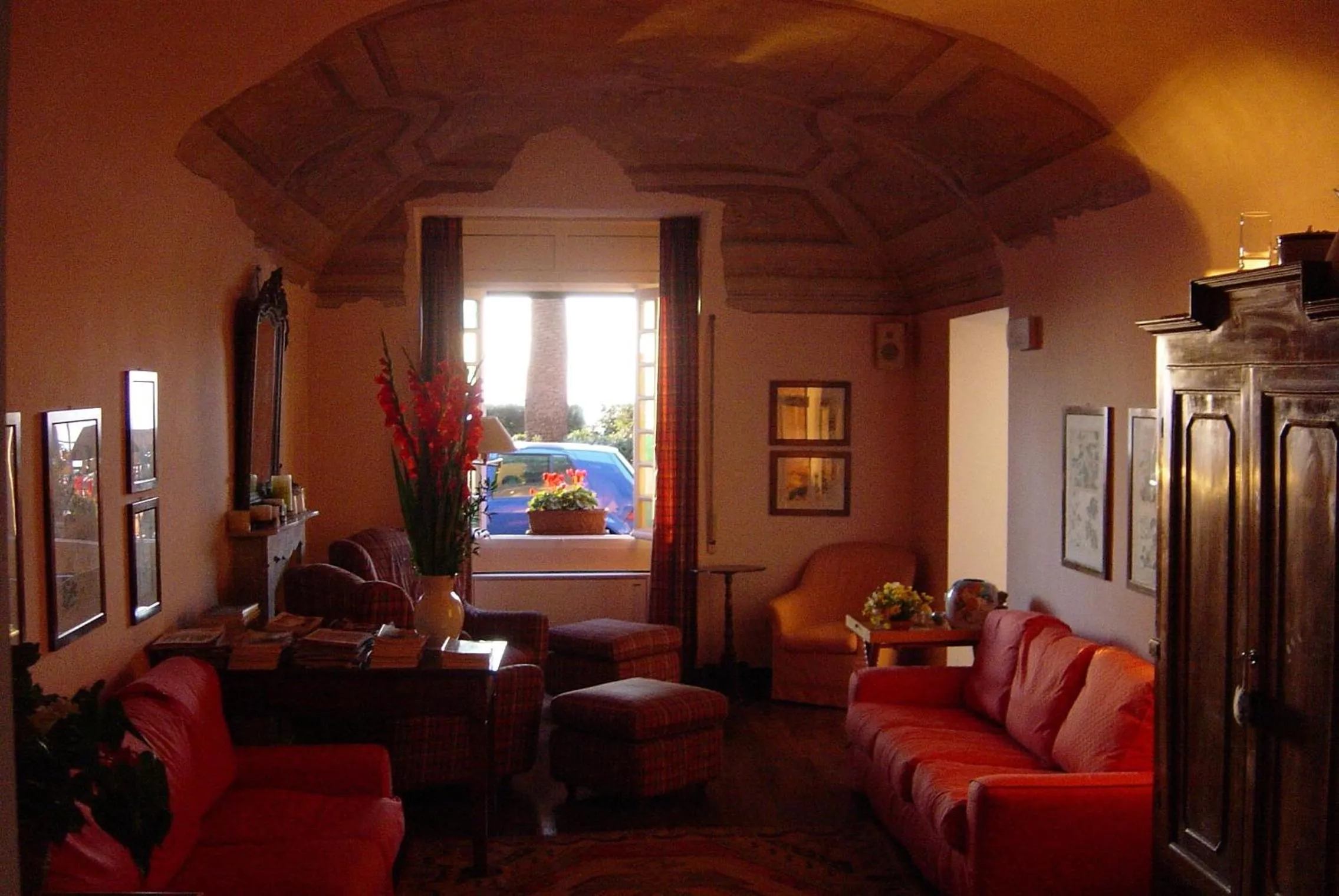 Living room in Hotel Beau Rivage