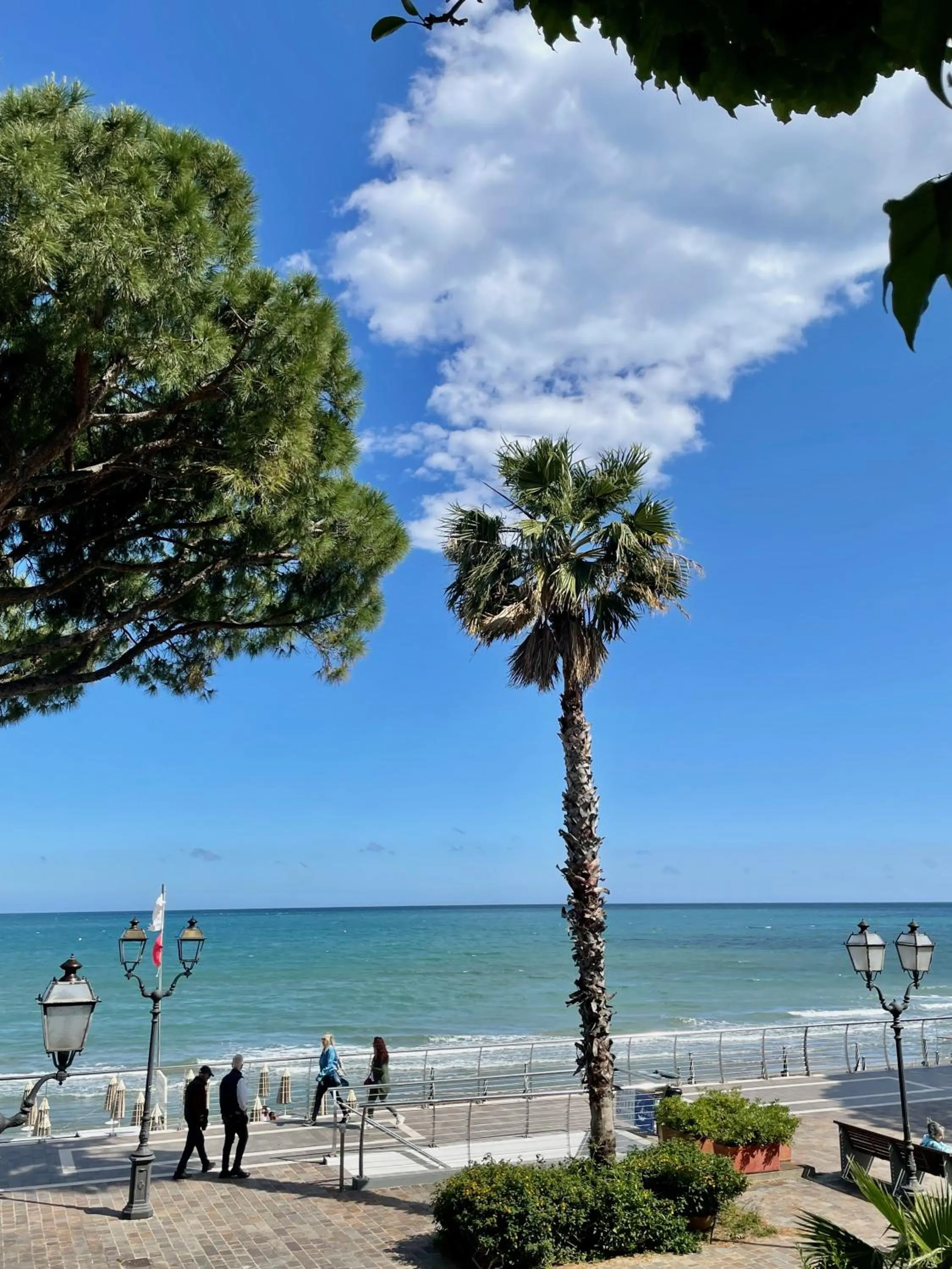 Sea view in Hotel Beau Rivage