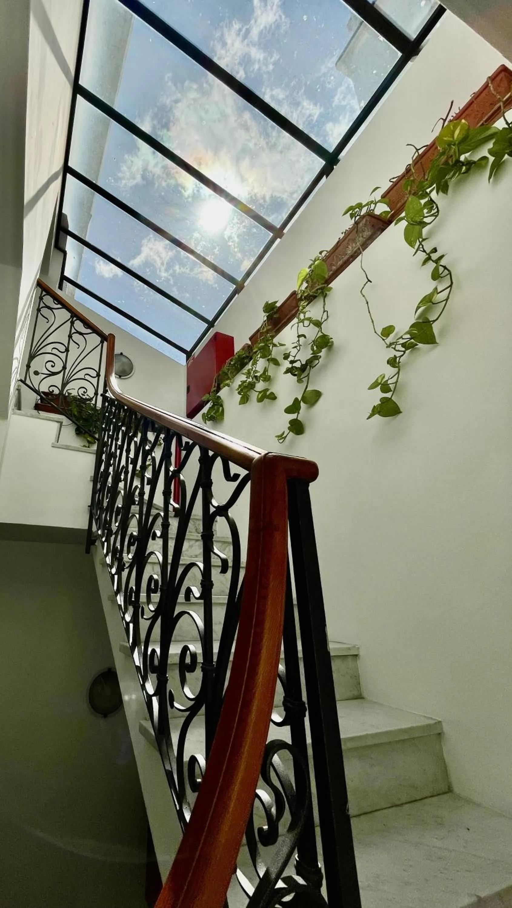 Decorative detail in Hotel Beau Rivage