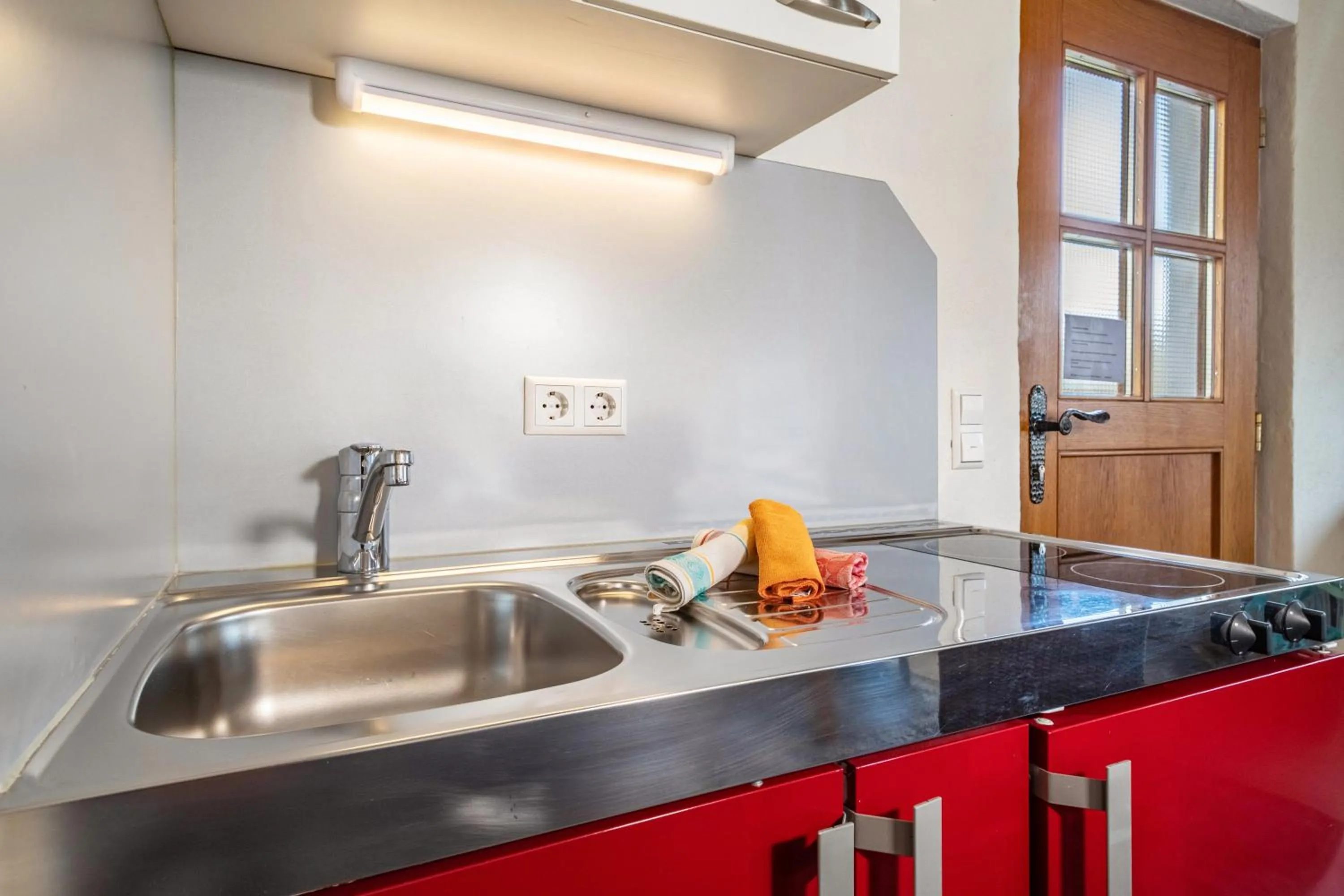 Kitchen or kitchenette in Obst- Ferienhof Ragg