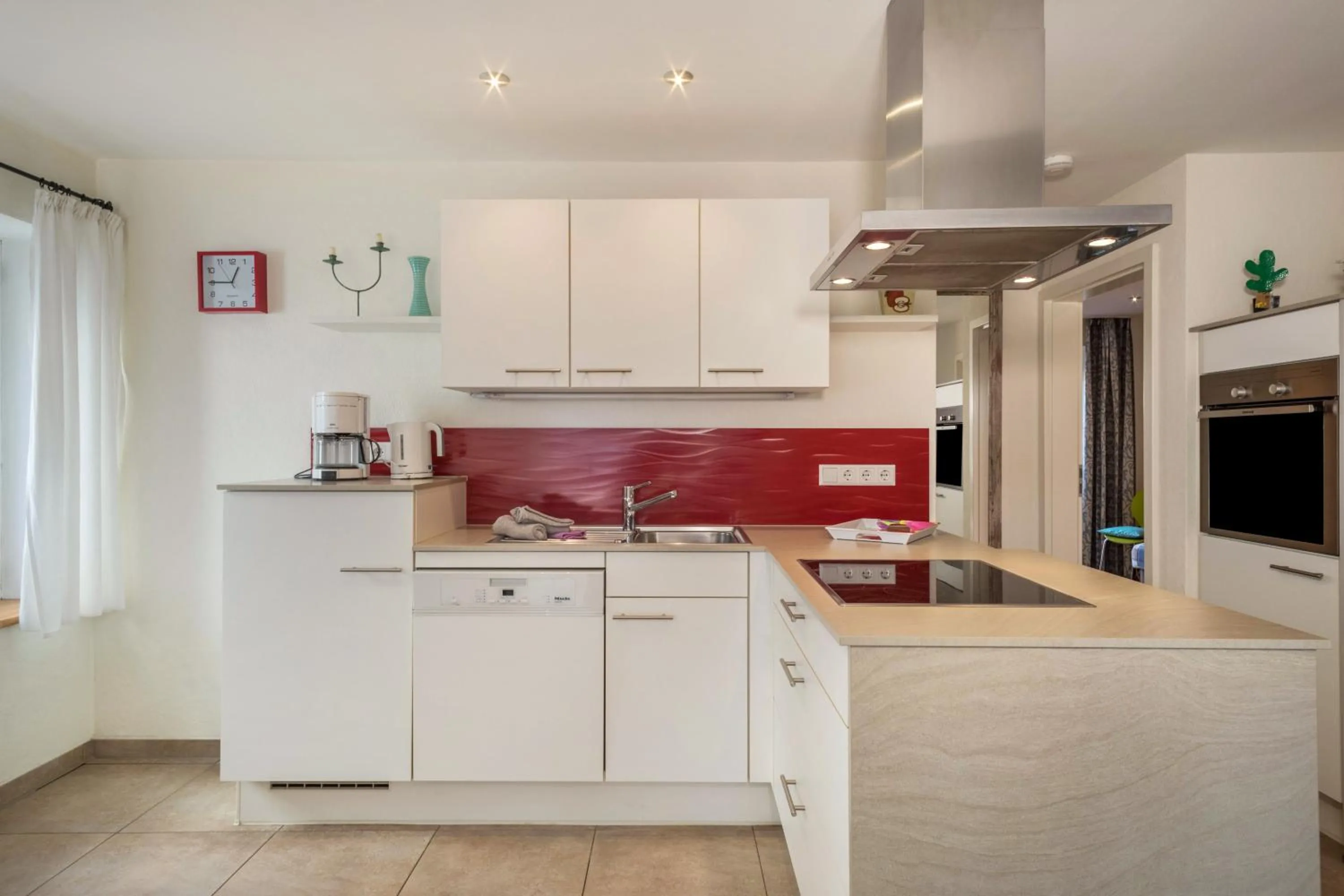 Kitchen or kitchenette in Obst- Ferienhof Ragg