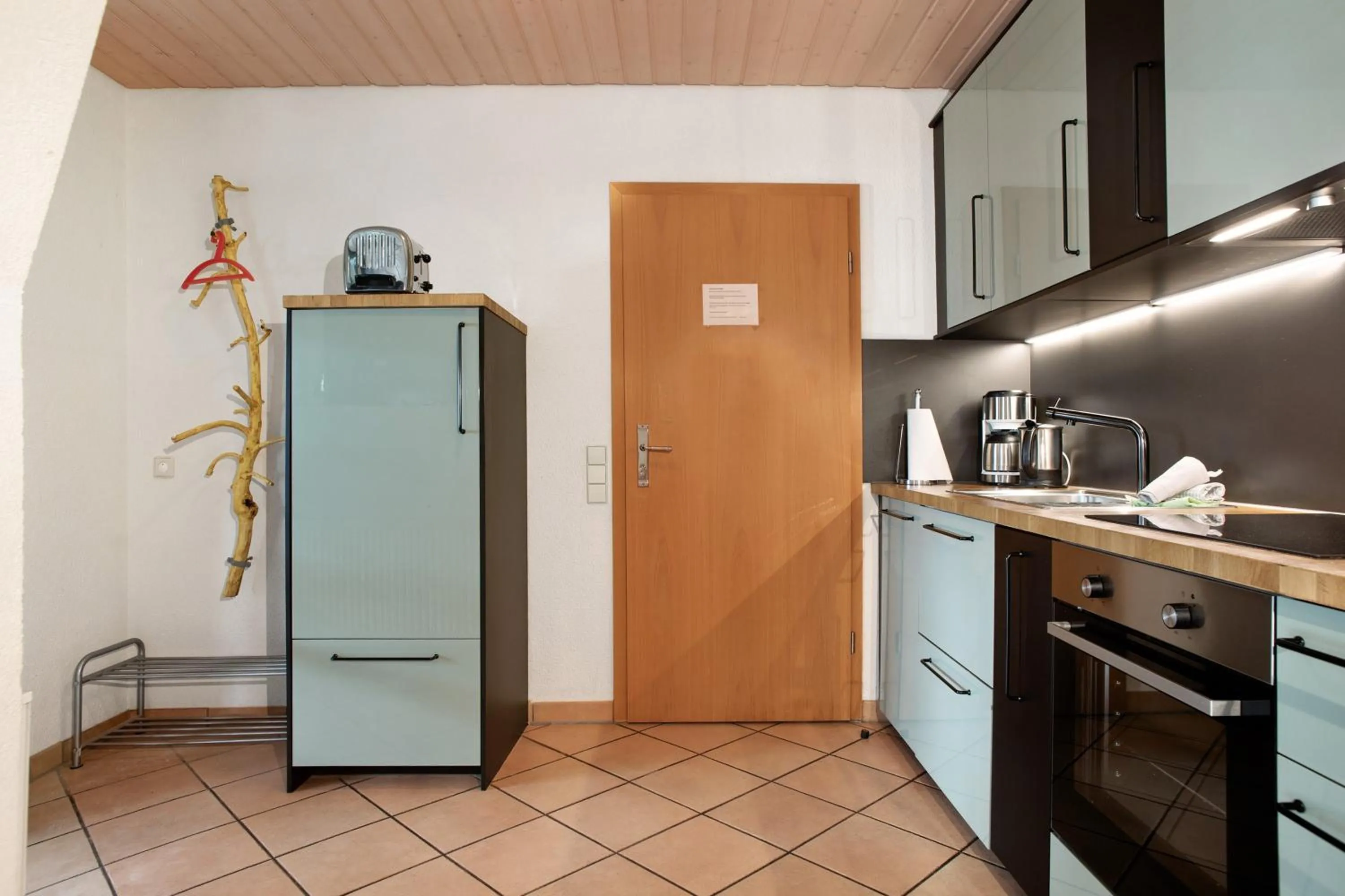 Kitchen or kitchenette in Obst- Ferienhof Ragg
