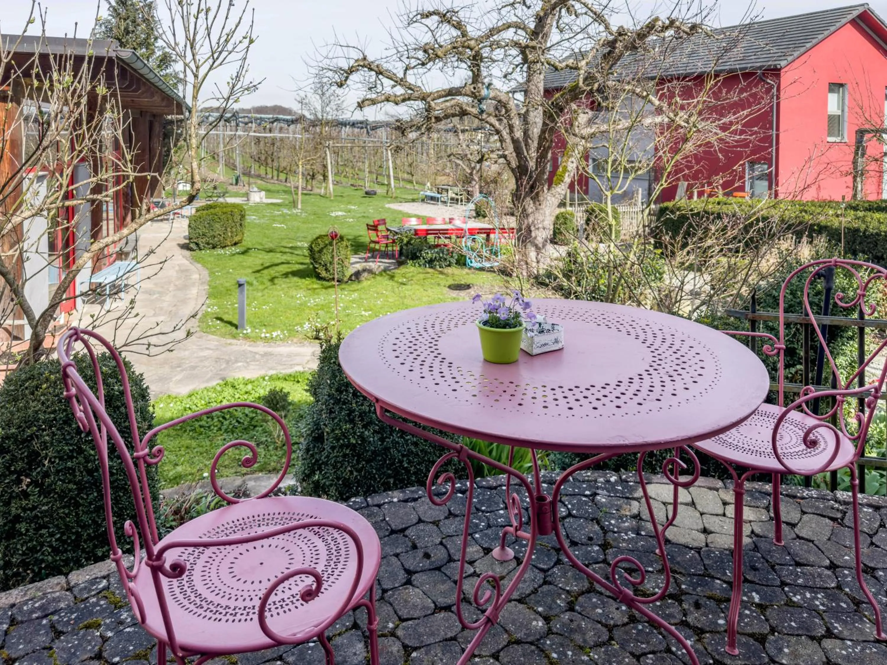 Property building in Obst- Ferienhof Ragg
