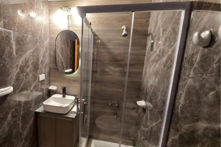 Bathroom in Hosteria Puerto San Julian