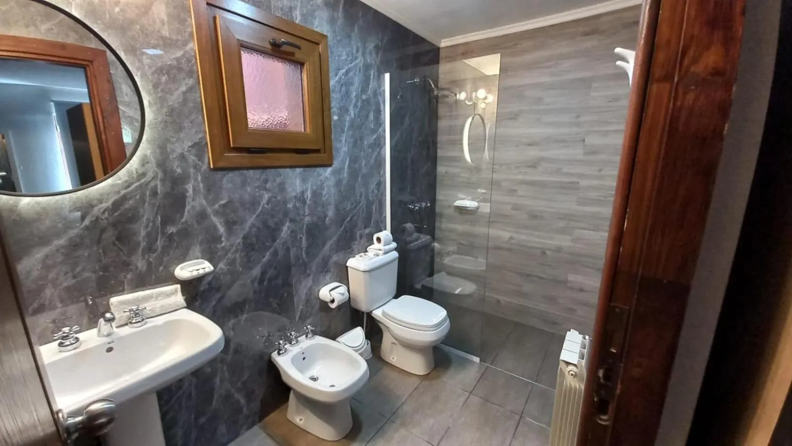 Bathroom in Hosteria Puerto San Julian