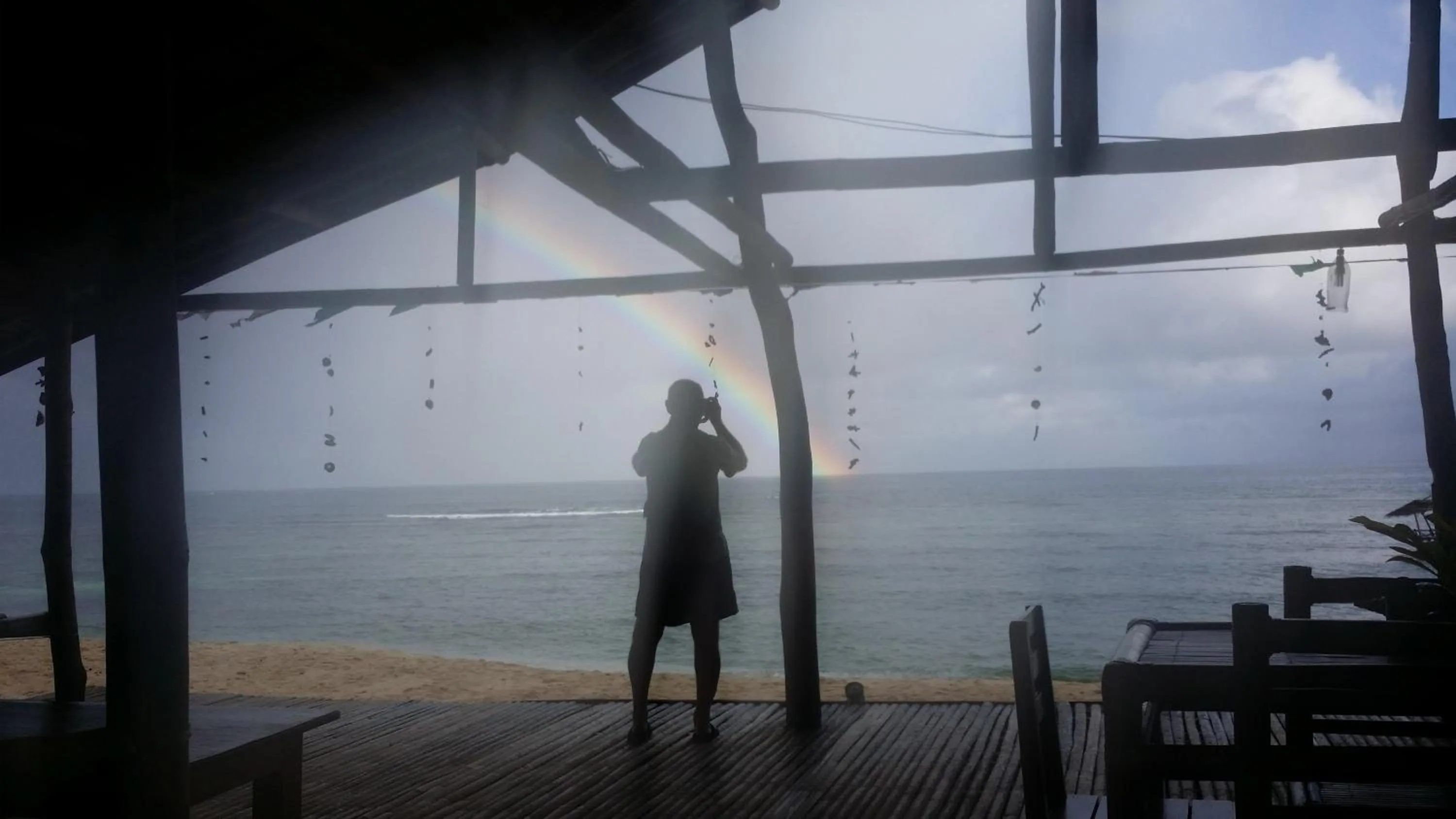 Sea view in White Beach Front and Cottages
