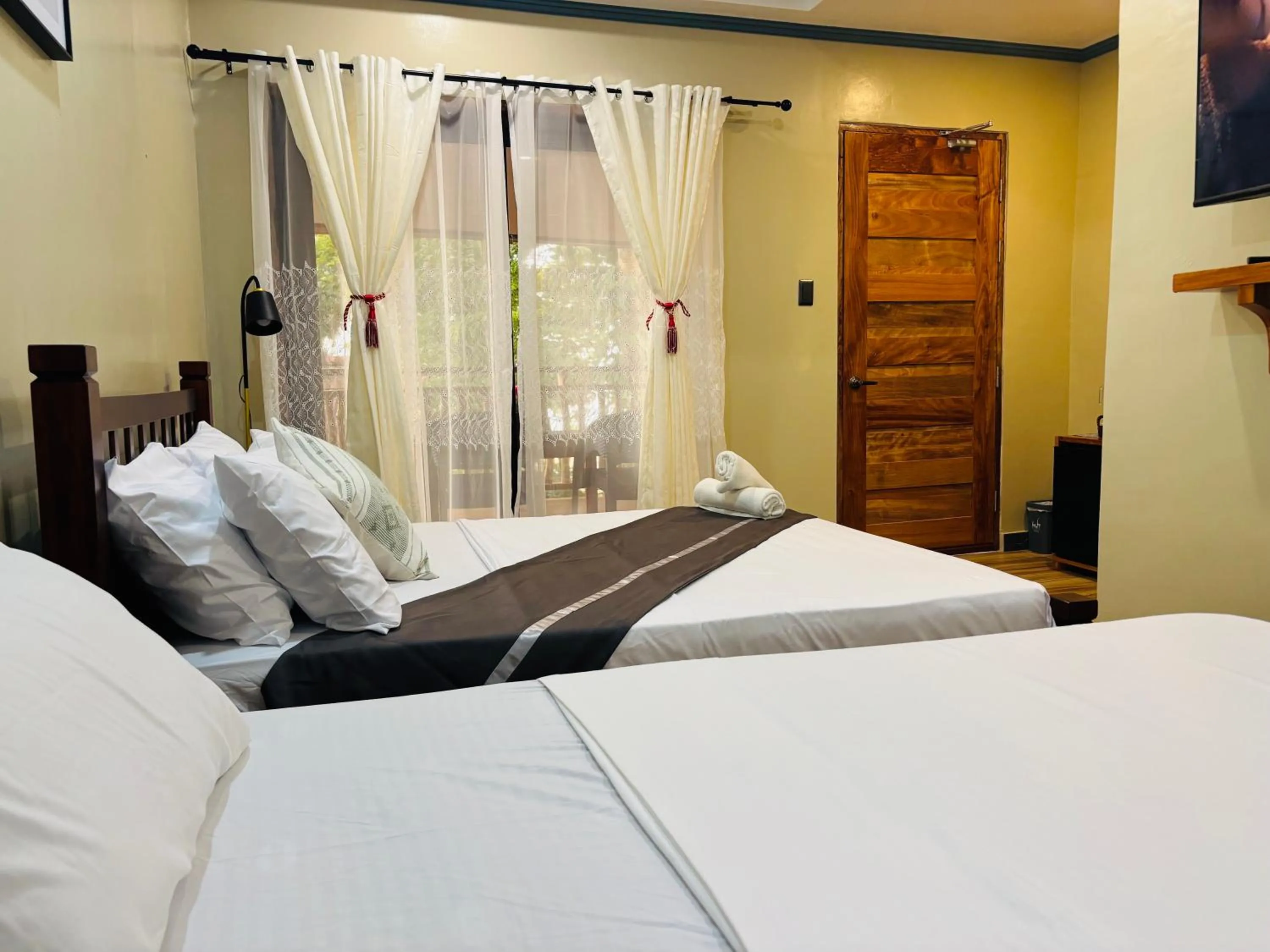 Property building, Bed in White Beach Front and Cottages