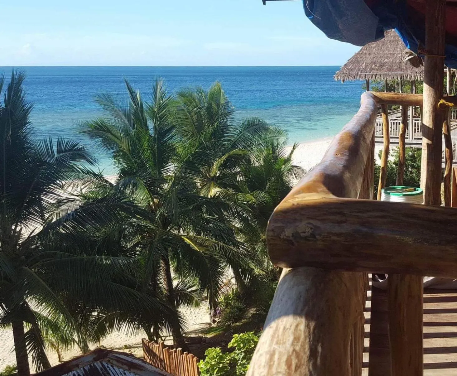 Day in White Beach Front and Cottages