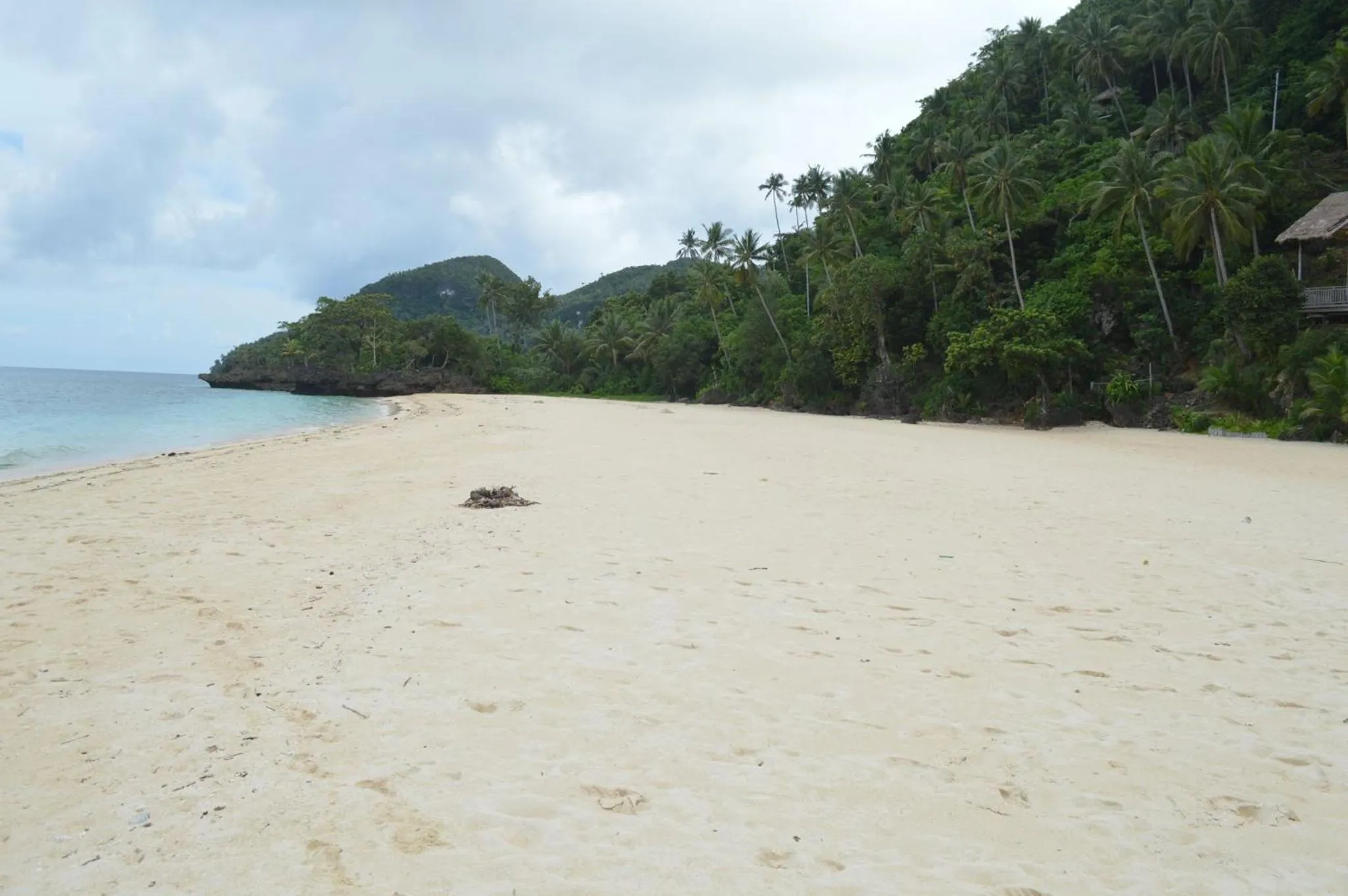Beach in White Beach Front and Cottages