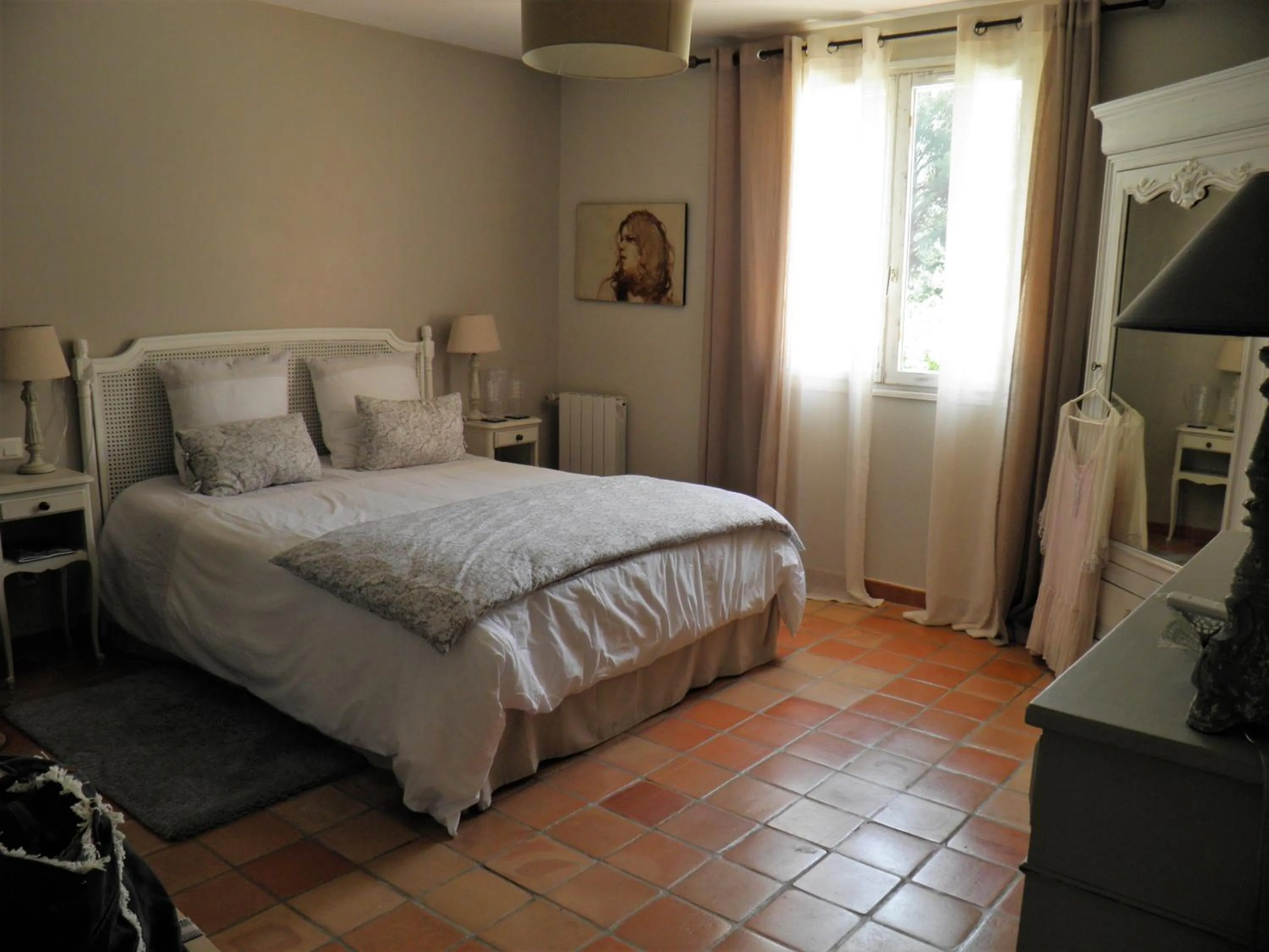 Bed in La Bastide du Bouchou