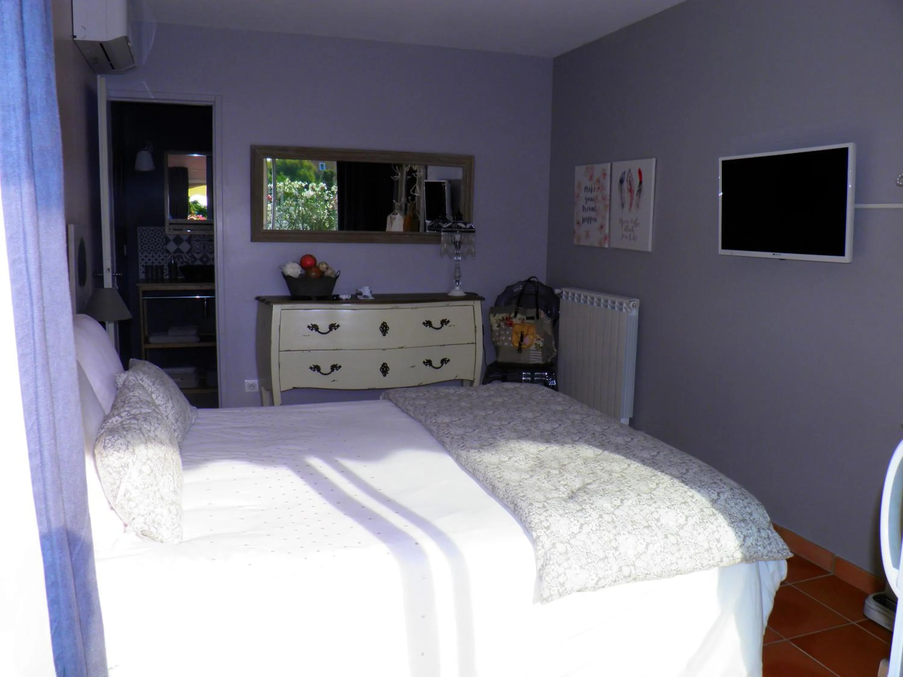 Bed in La Bastide du Bouchou