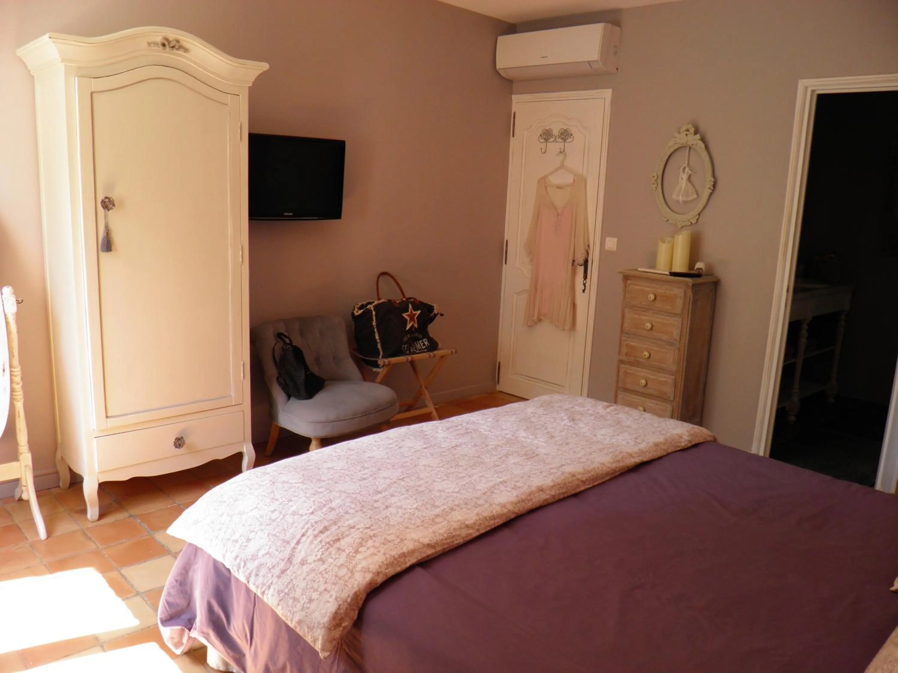 Bed in La Bastide du Bouchou