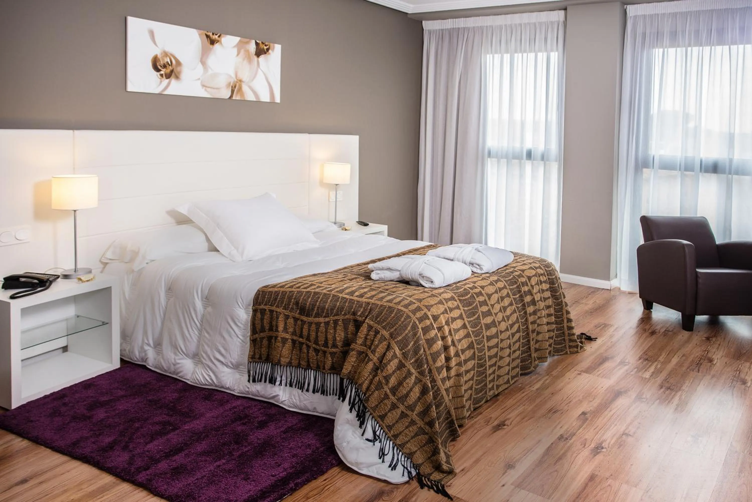 Day, Bed in Hotel Balneario Alhama de Aragón