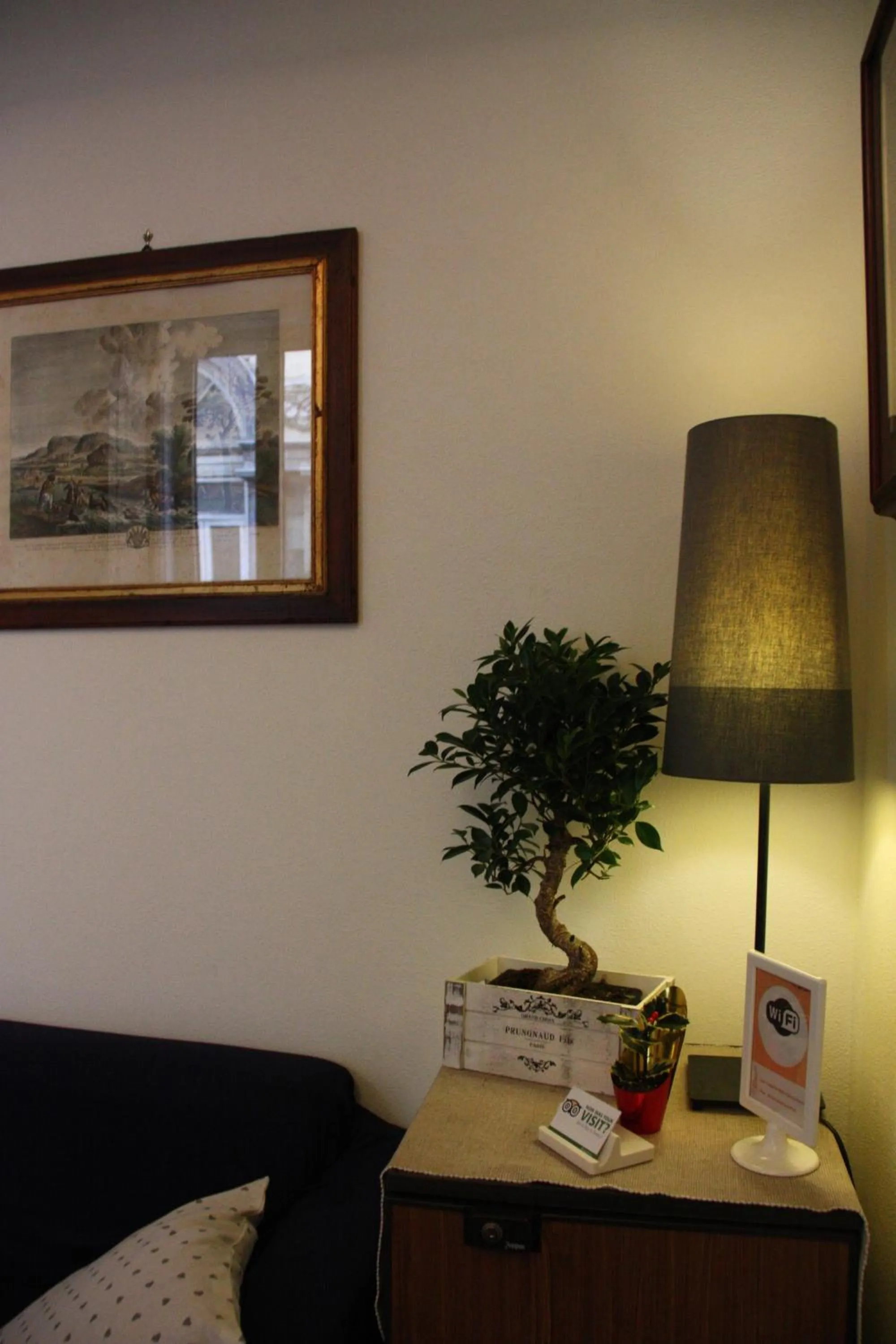 Decorative detail in B&B Il Conservatorio