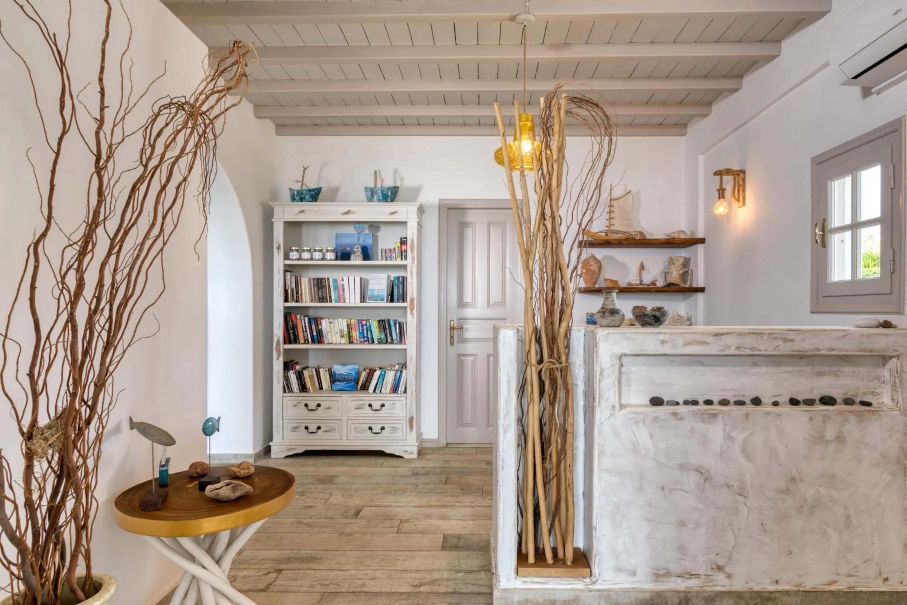 Lobby or reception in Ostria Inn