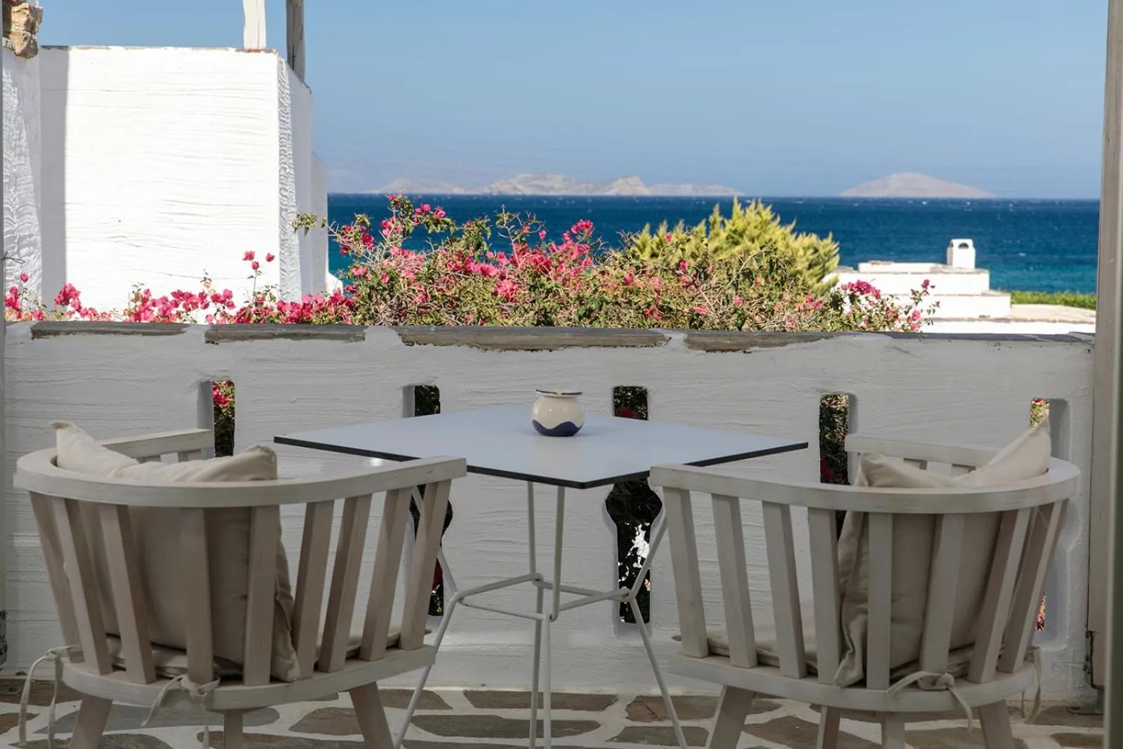 Balcony/Terrace in Ostria Inn